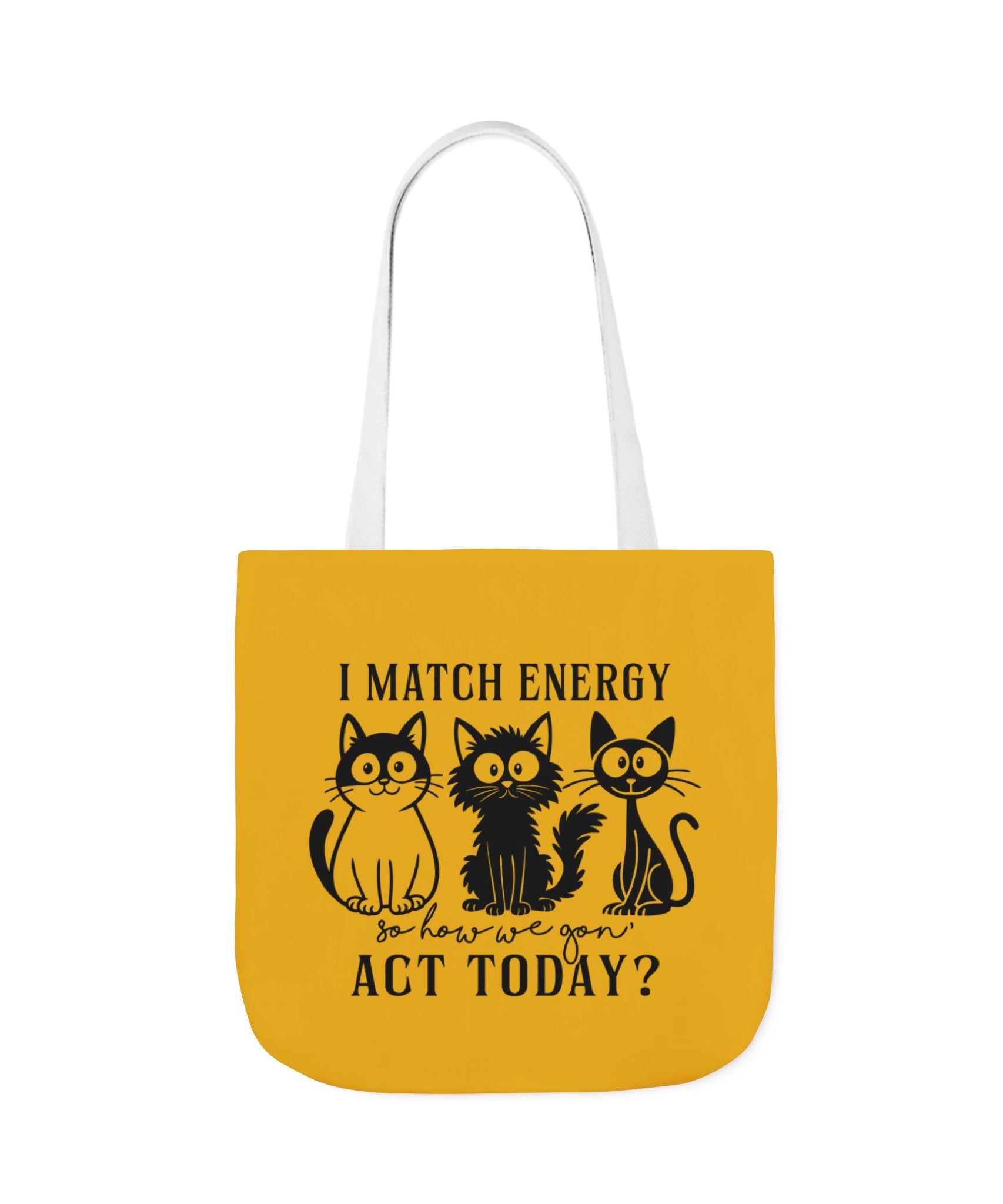 Cute Yellow Canvas Tote – Reusable Bag