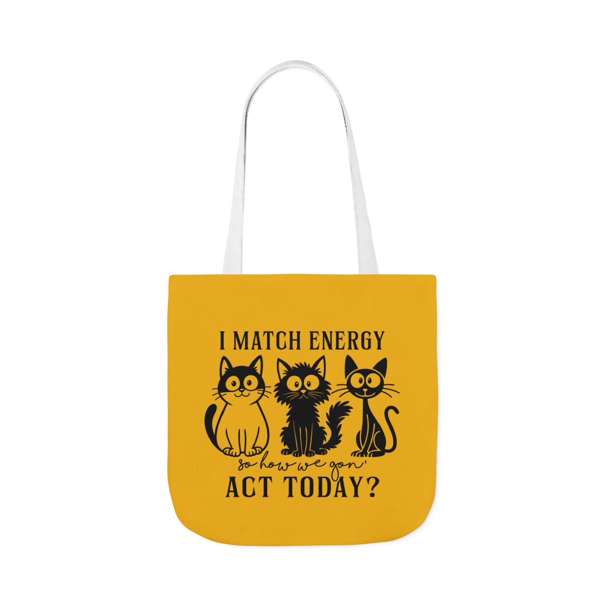 Cute Yellow Canvas Tote – Reusable Bag