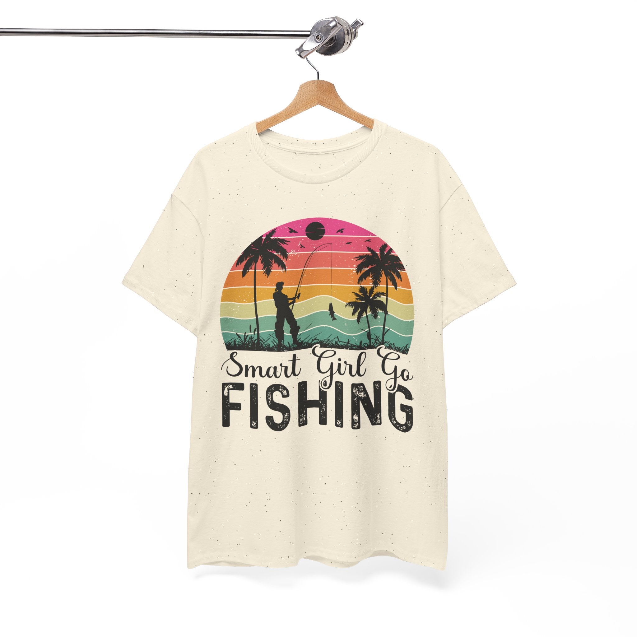 Retro Fisherwoman Graphic Shirt | Gallory Hive