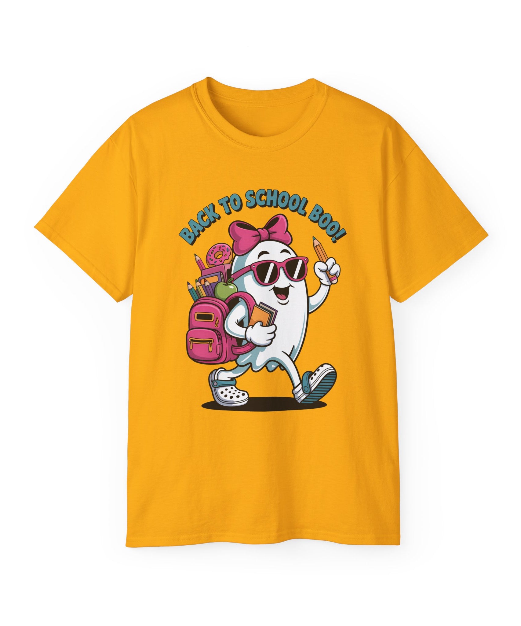 Back to School Boo! T-Shirt with Ghost | Gallory Hive