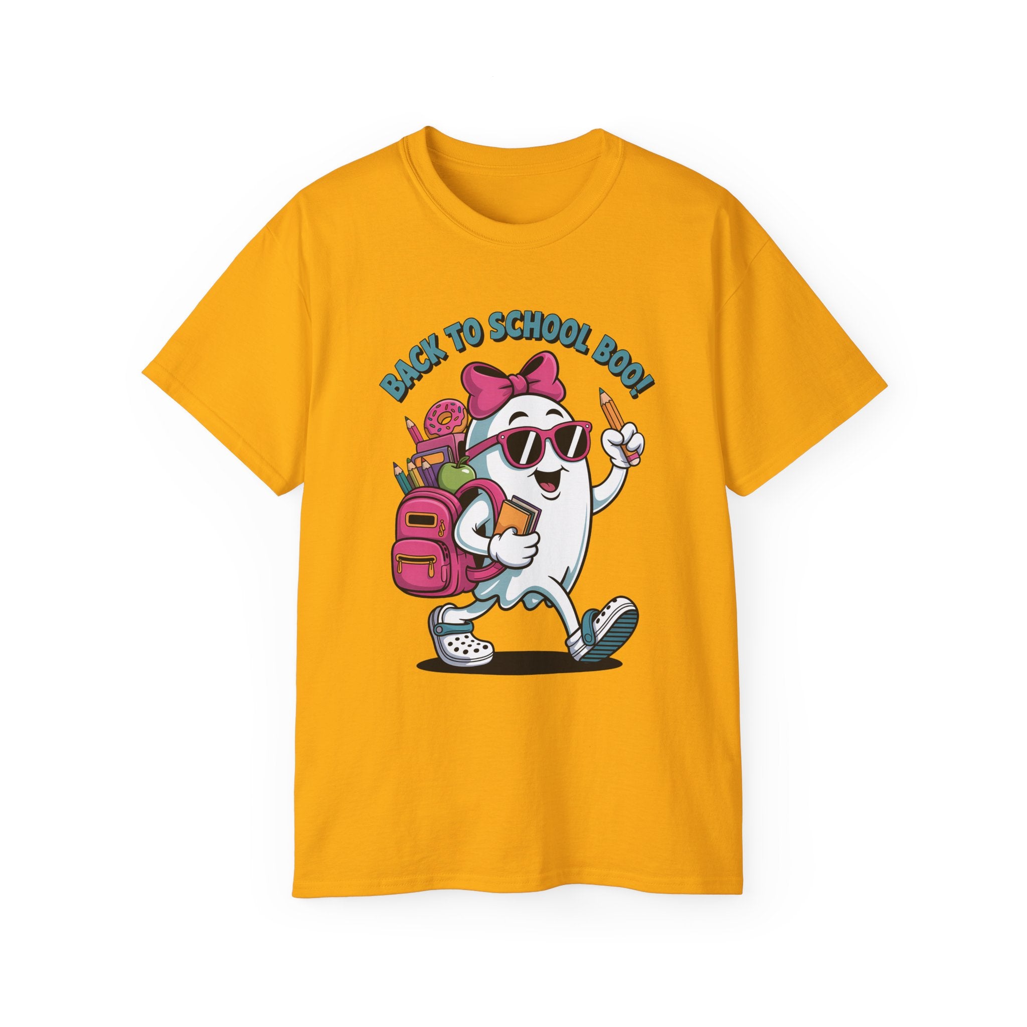Back to School Boo! T-Shirt with Ghost | Gallory Hive