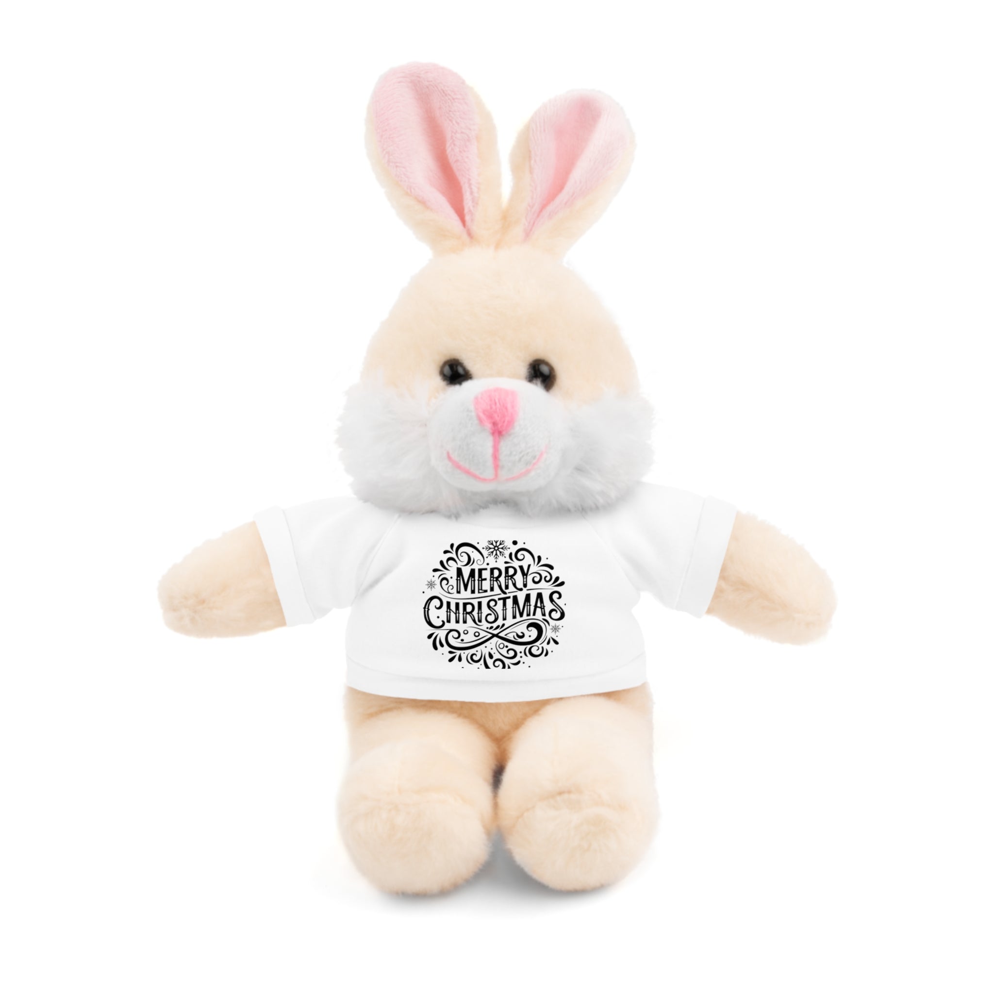Festive Merry Christmas Stuffed Bunny | Gallory Hive