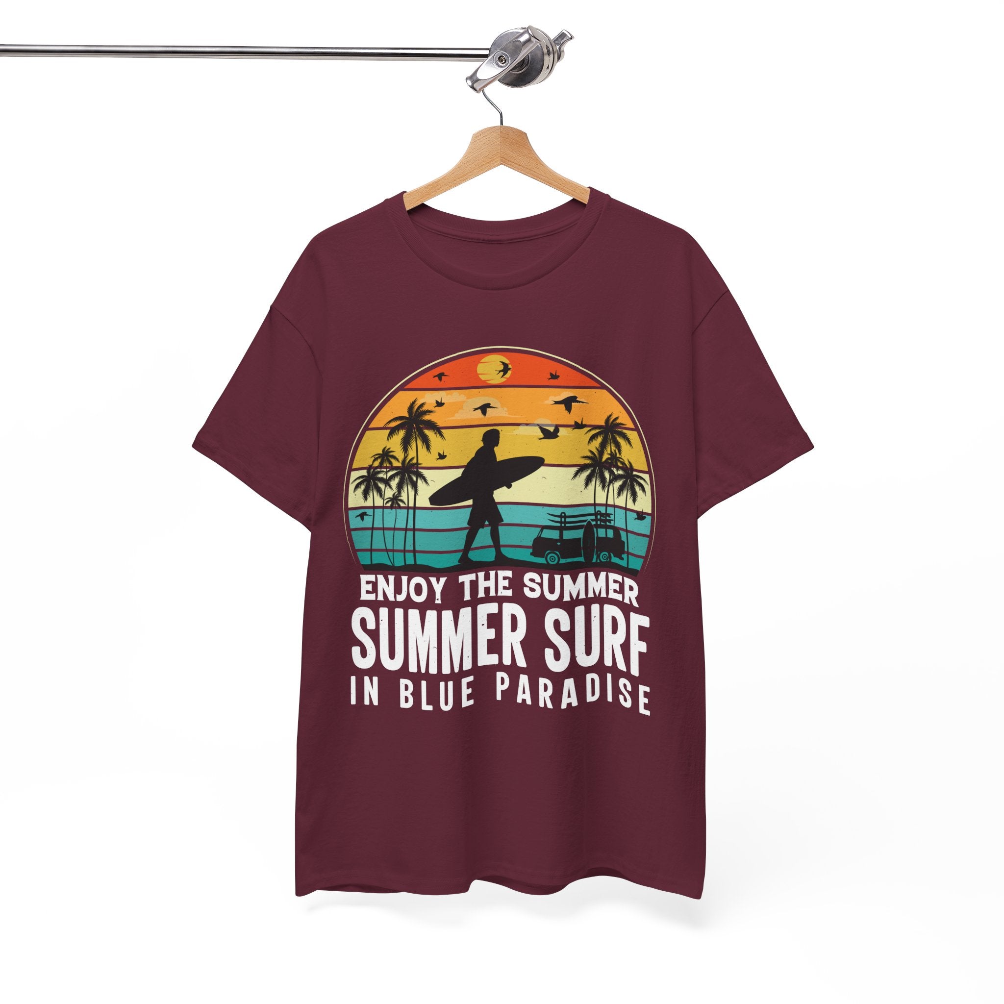 Summer Surf Van Sunset Shirt