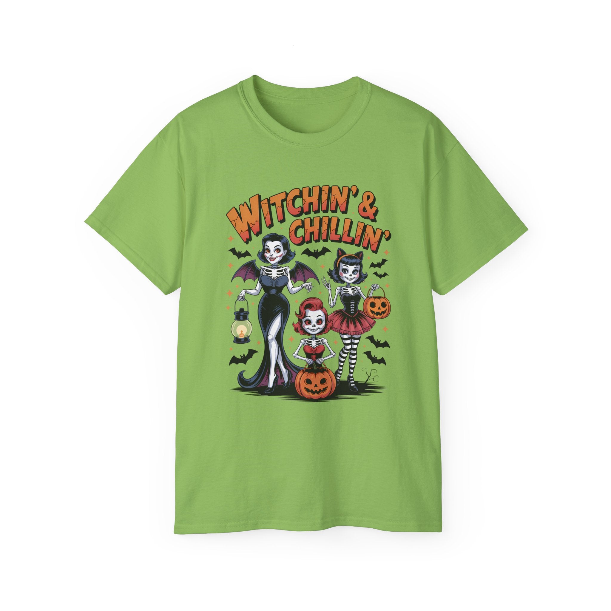 Retro Spooky Girls Halloween Tee