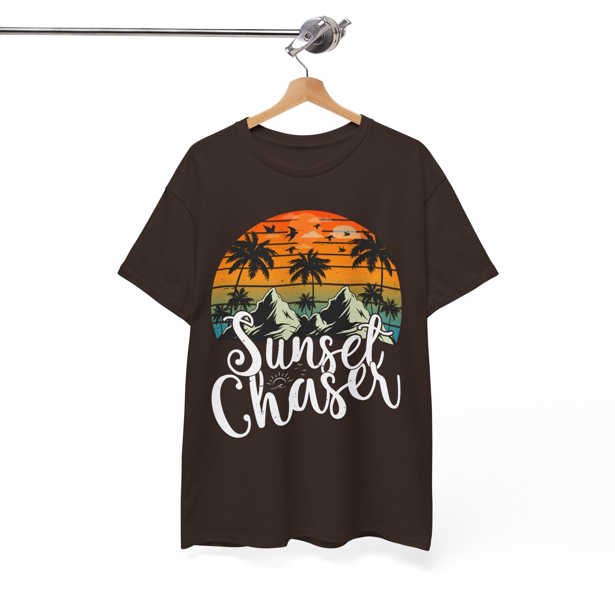 Sunset Surf Tee – Tropical & Mountain Vibes