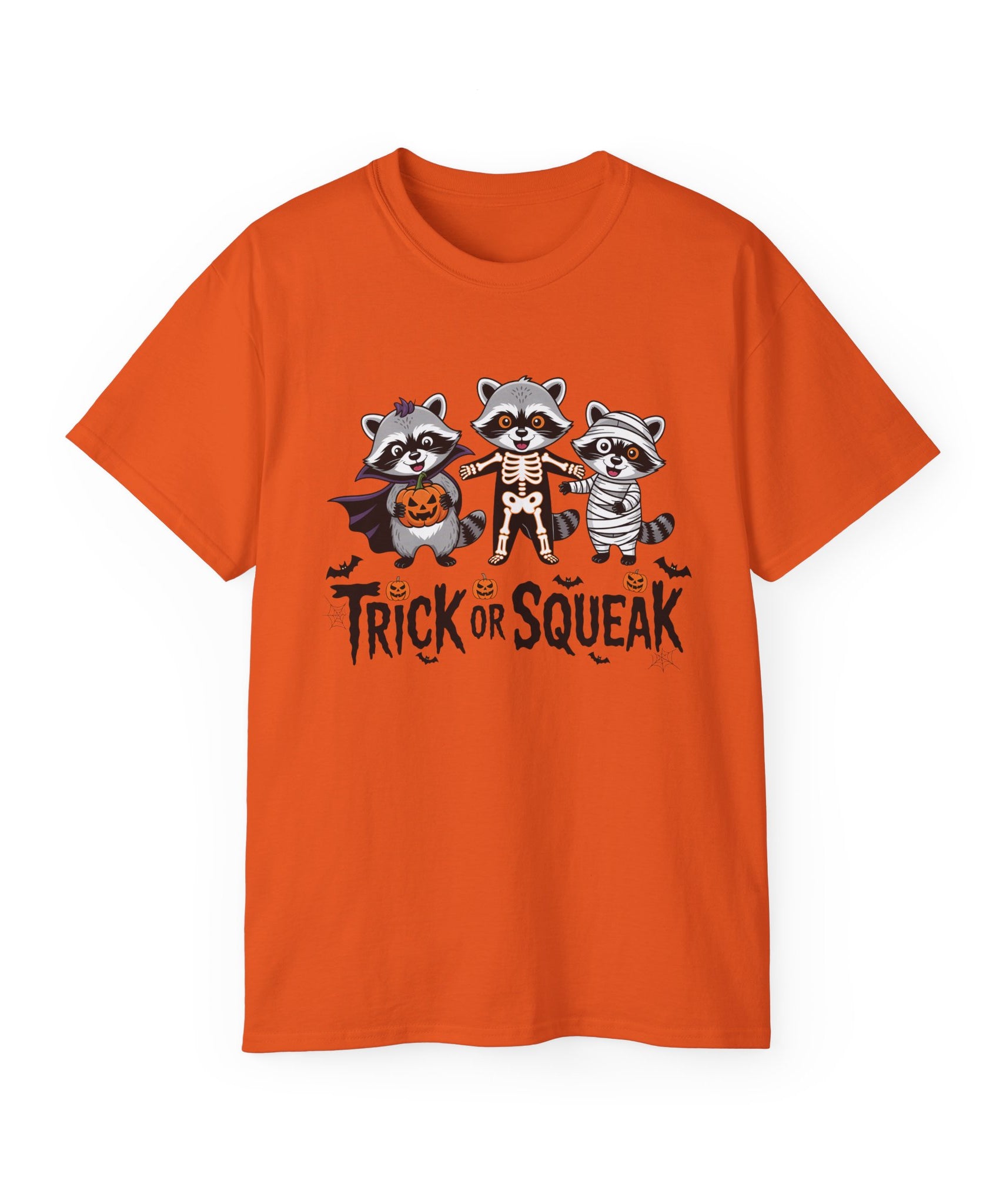 Cute Spooky Raccoon Halloween T-Shirt | Gallory Hive