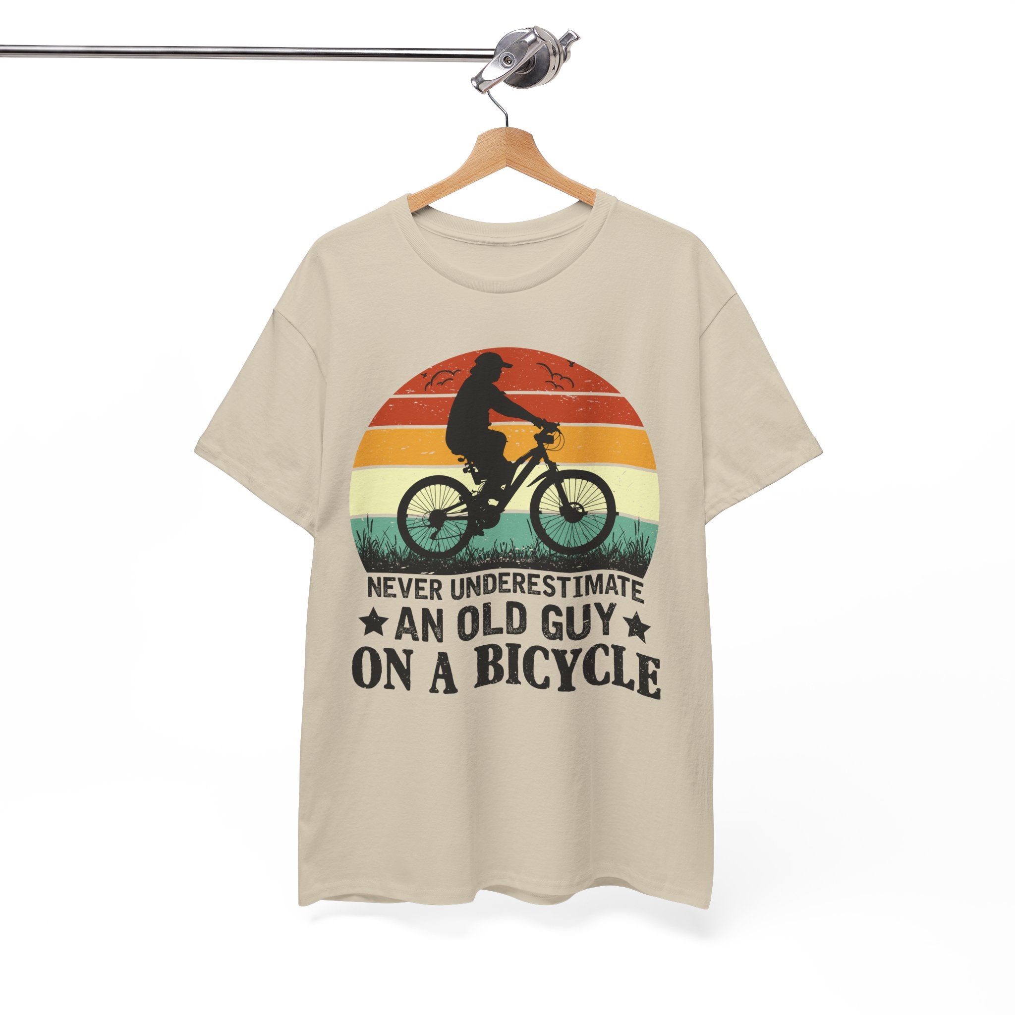 Retro Old Guy On Bicycle Shirt | Gallory Hive