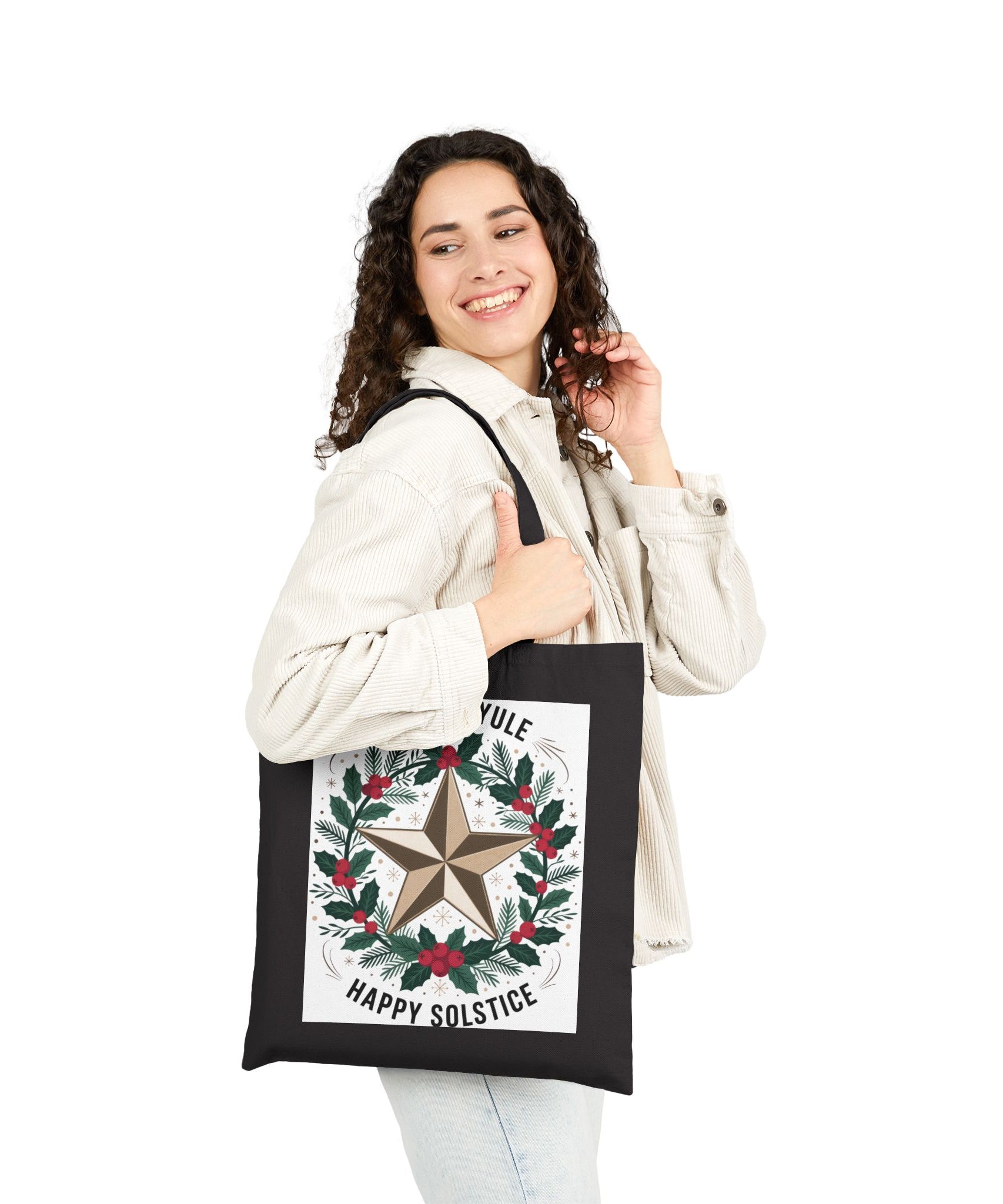 Blessed Yule Eco-Friendly Cotton Tote | Gallory Hive