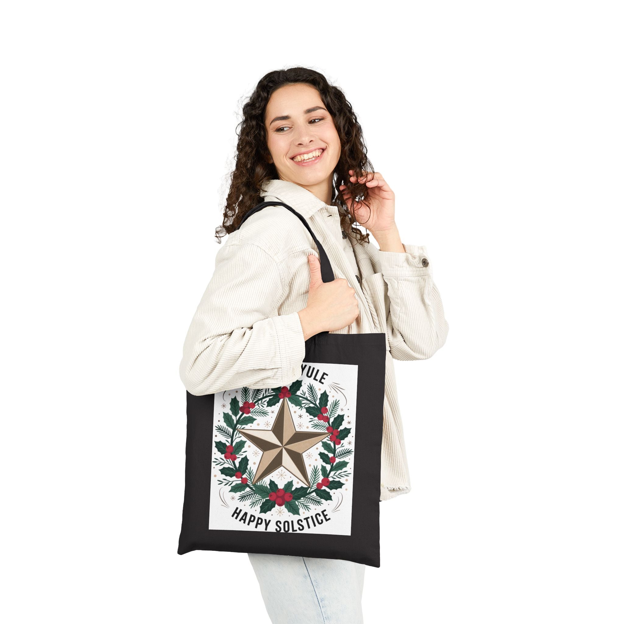 Blessed Yule Eco-Friendly Cotton Tote | Gallory Hive