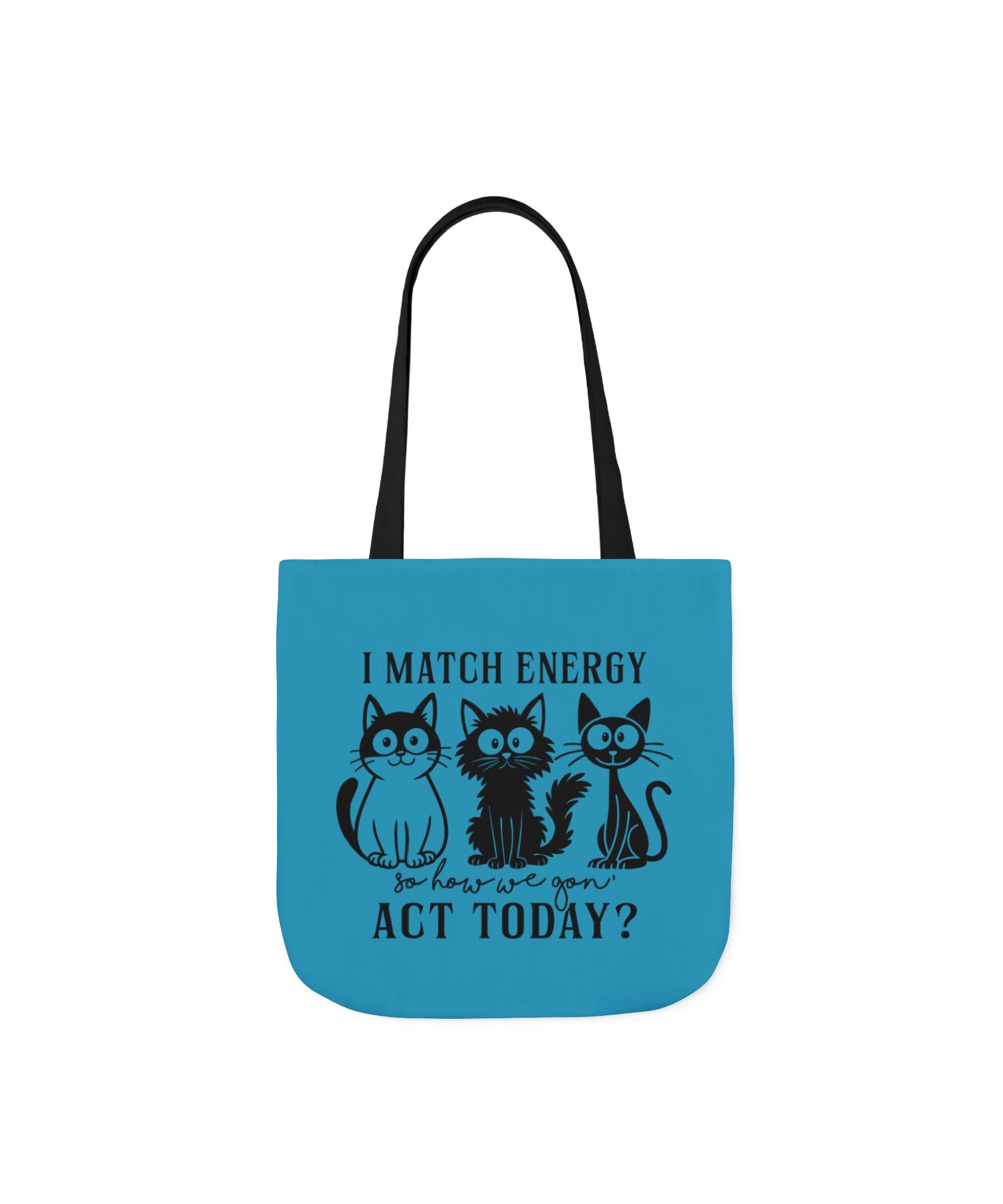 Cute Turquoise Canvas Tote – Reusable Bag | Gallory Hive