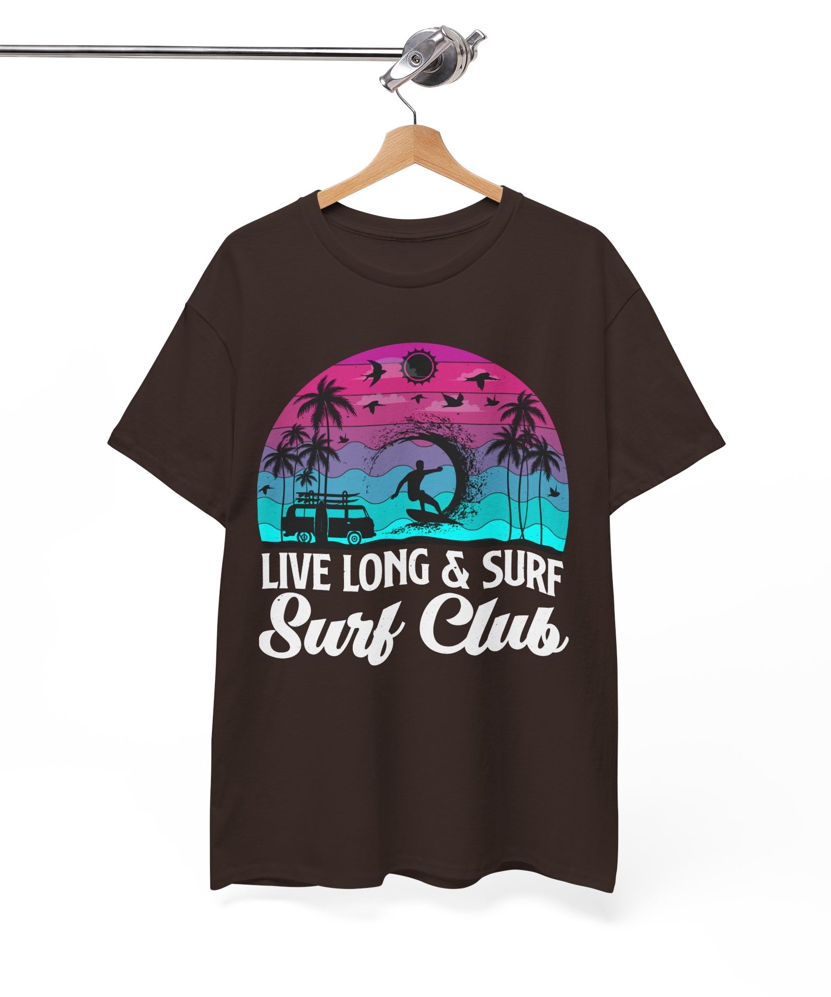 Surf Club Beach Sunset T-Shirt
