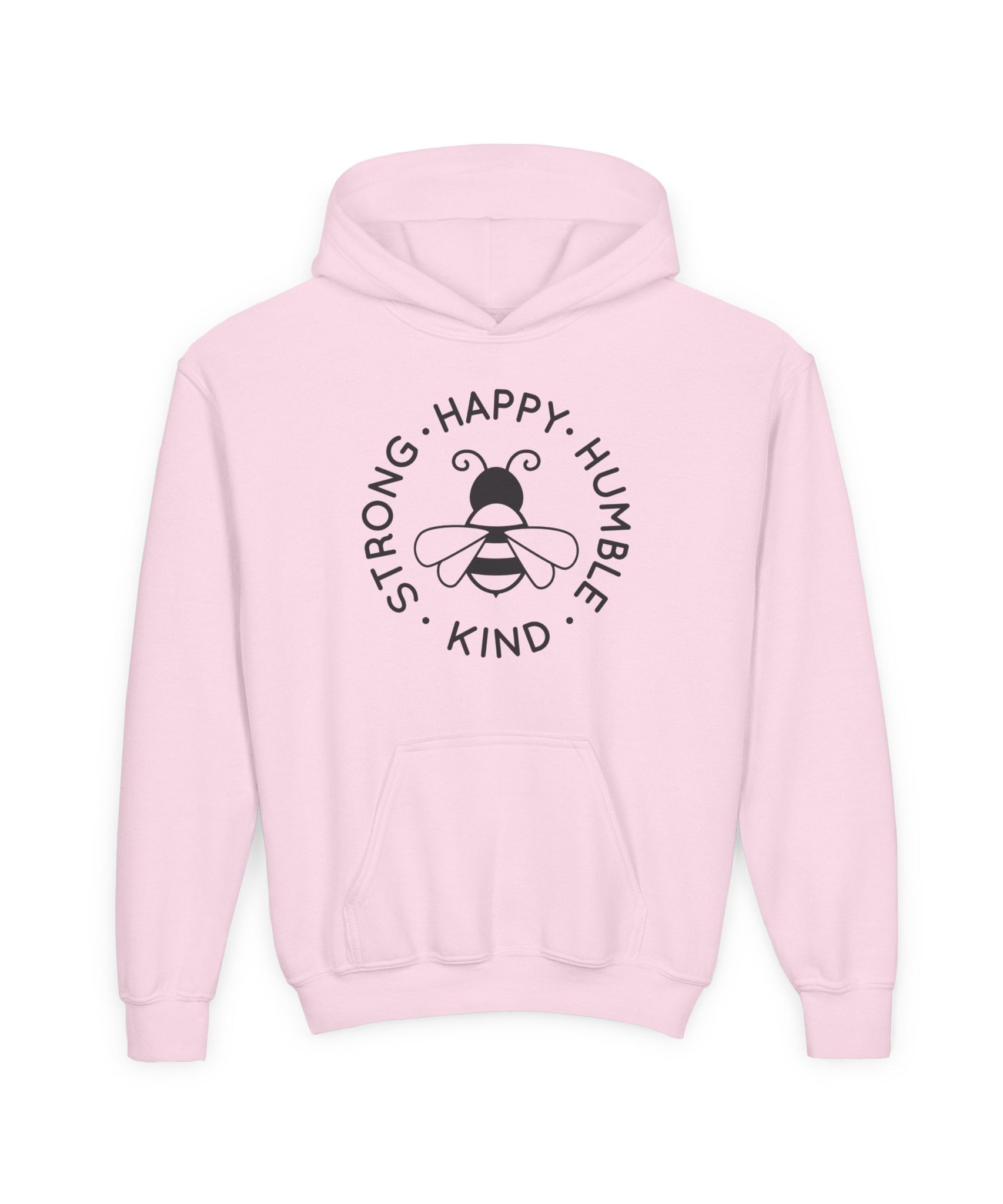 Unisex Kid's "Strong Happy Humble Kind" Hoodie