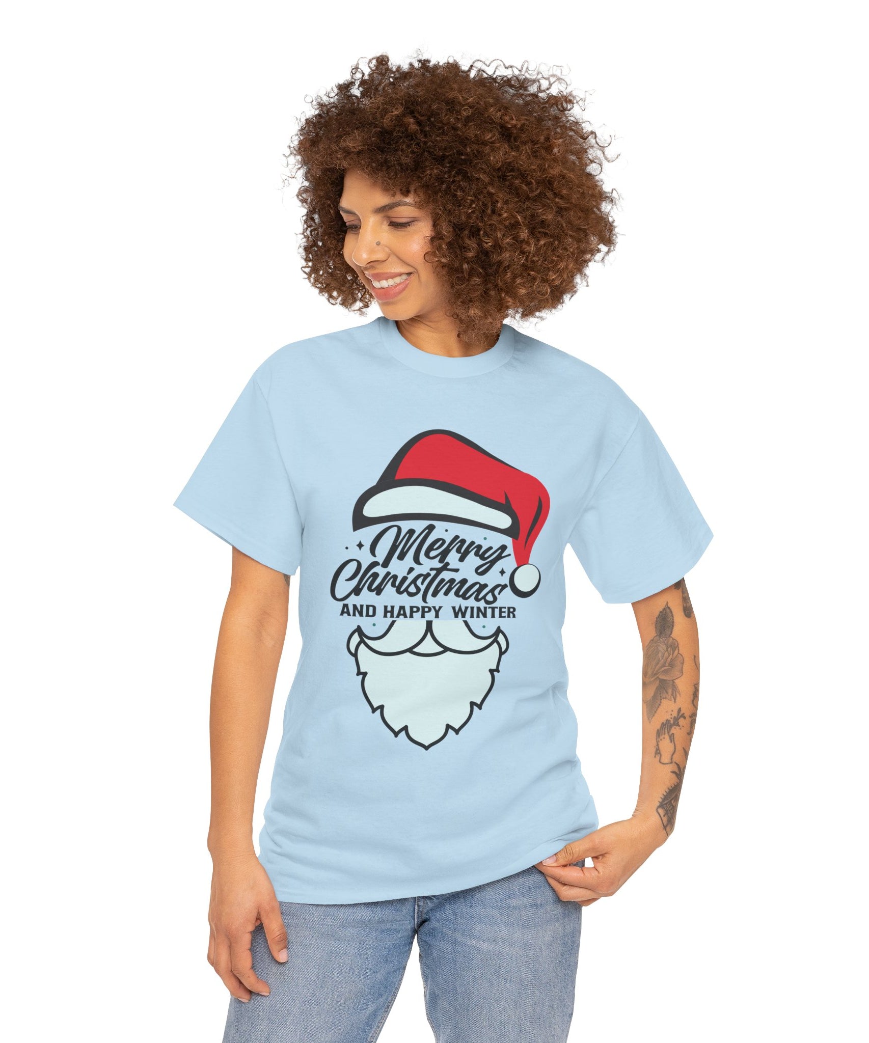 Festive Santa Beard Christmas Shirt | Gallory Hive