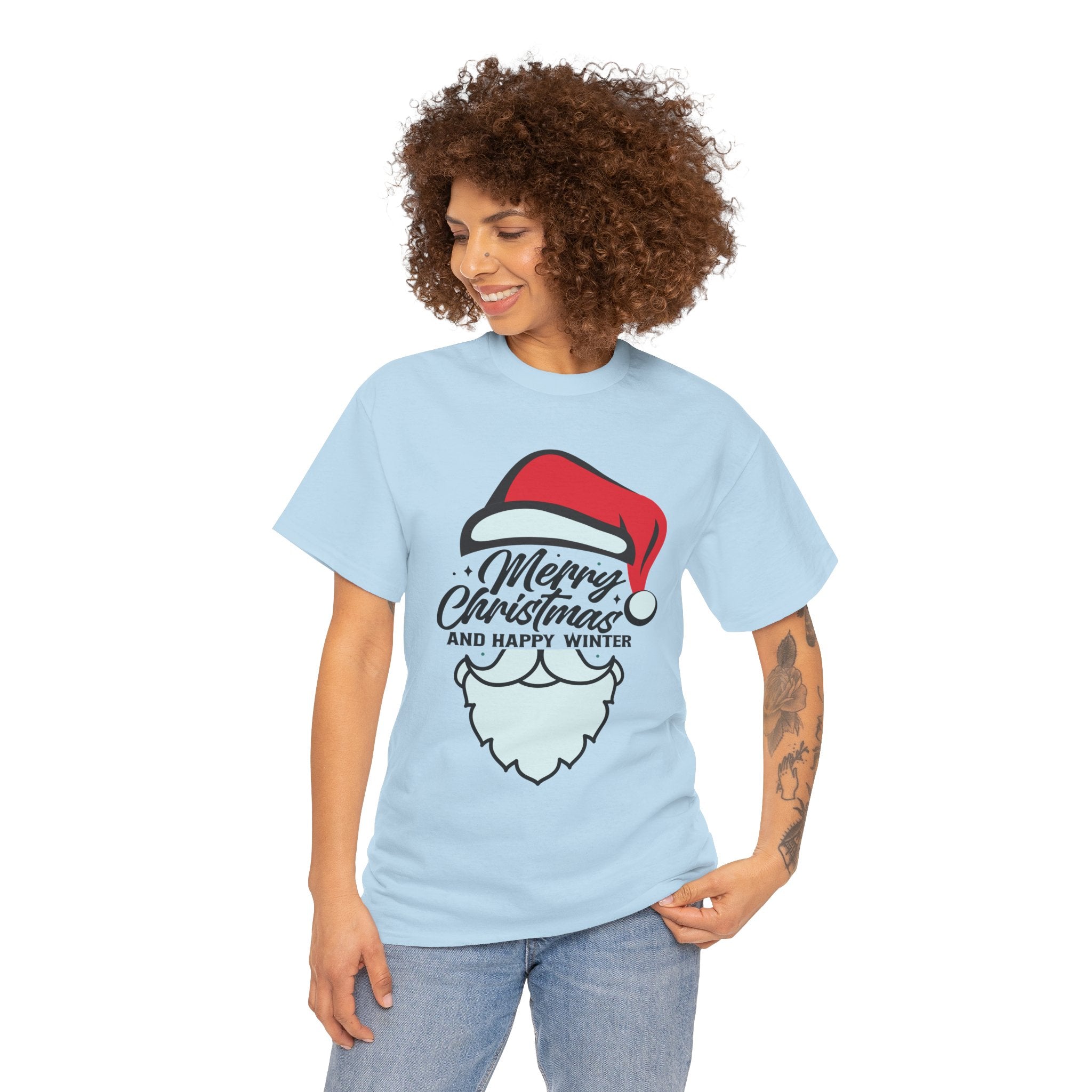 Festive Santa Beard Christmas Shirt | Gallory Hive