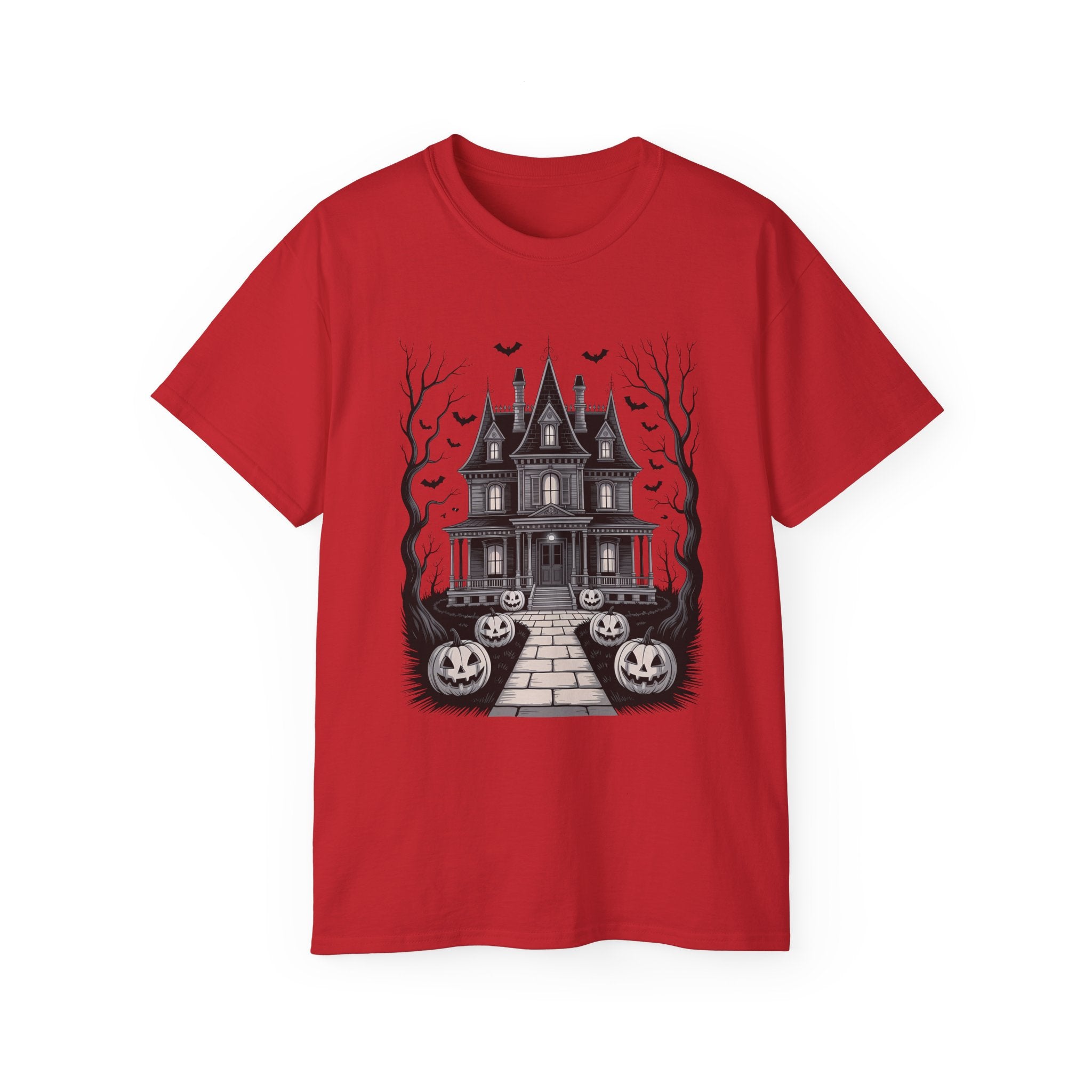 Haunted House Halloween Night Tee