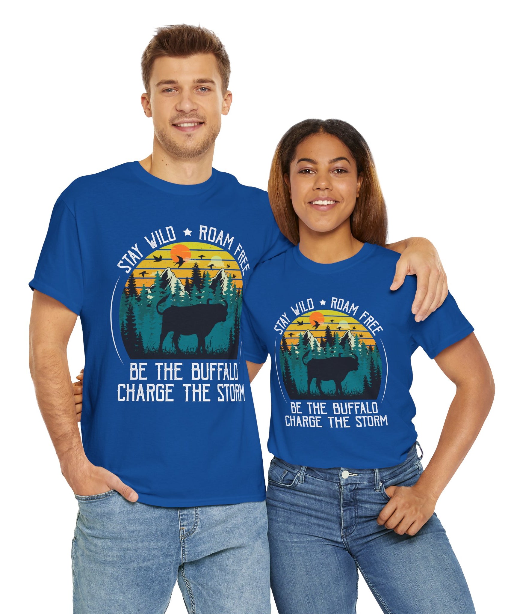 Wild Buffalo Mountain Graphic Tee