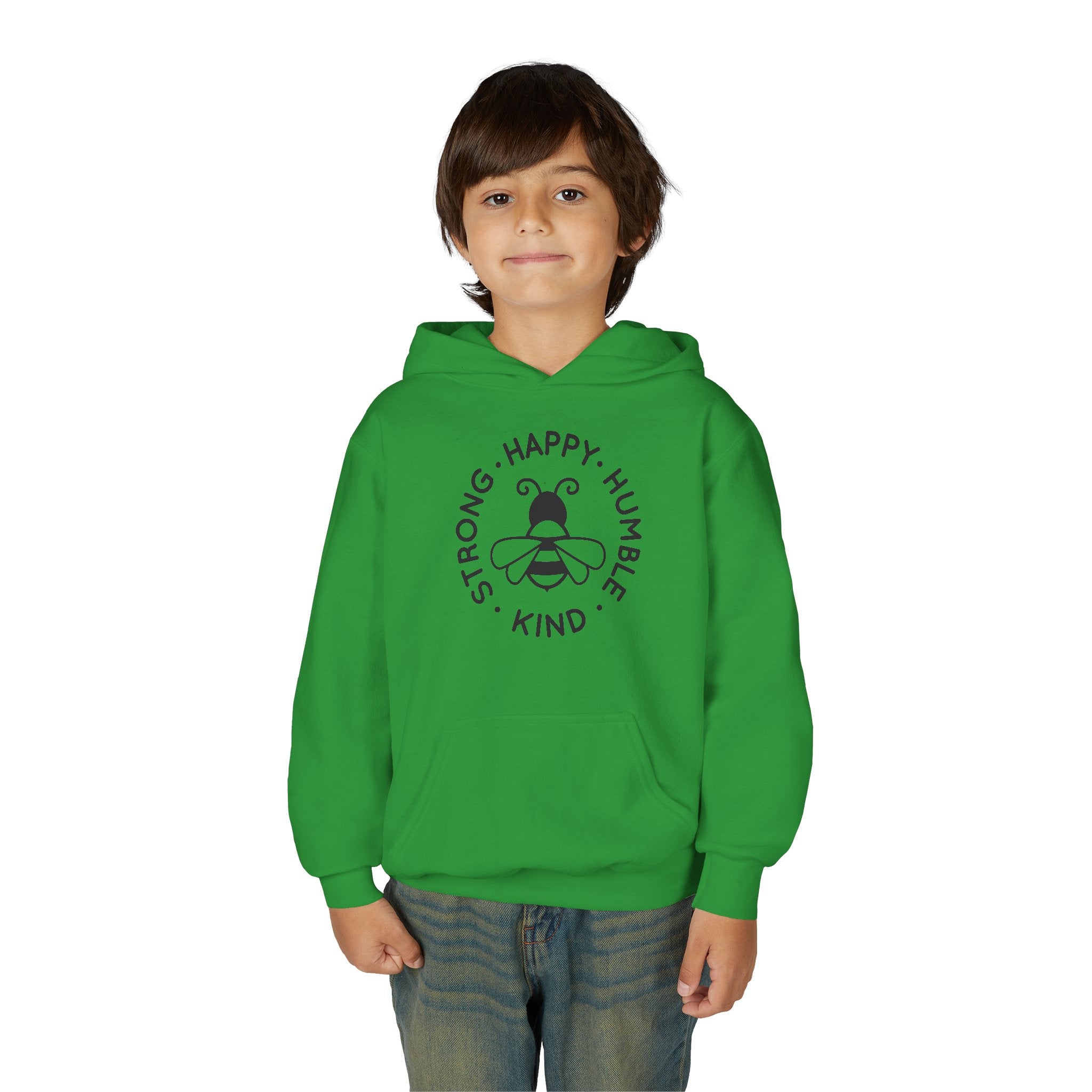 Unisex Kid's "Strong Happy Humble Kind" Hoodie