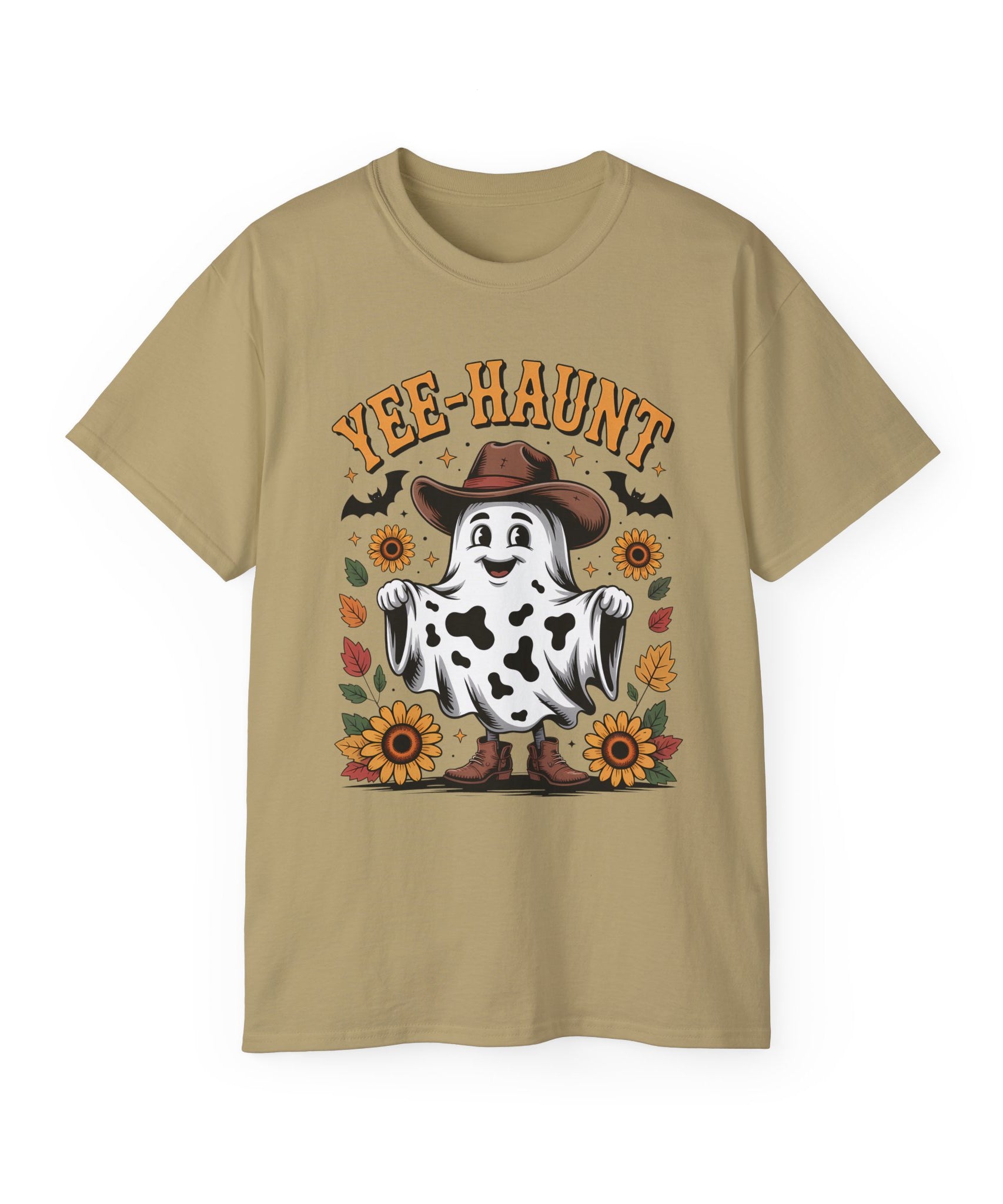 Spooky Style Cowboy Ghost T-Shirt | Gallory Hive