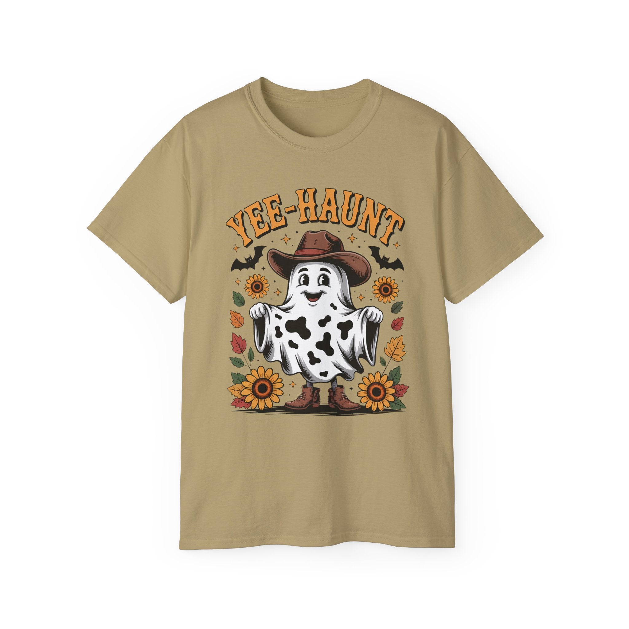 Spooky Style Cowboy Ghost T-Shirt | Gallory Hive