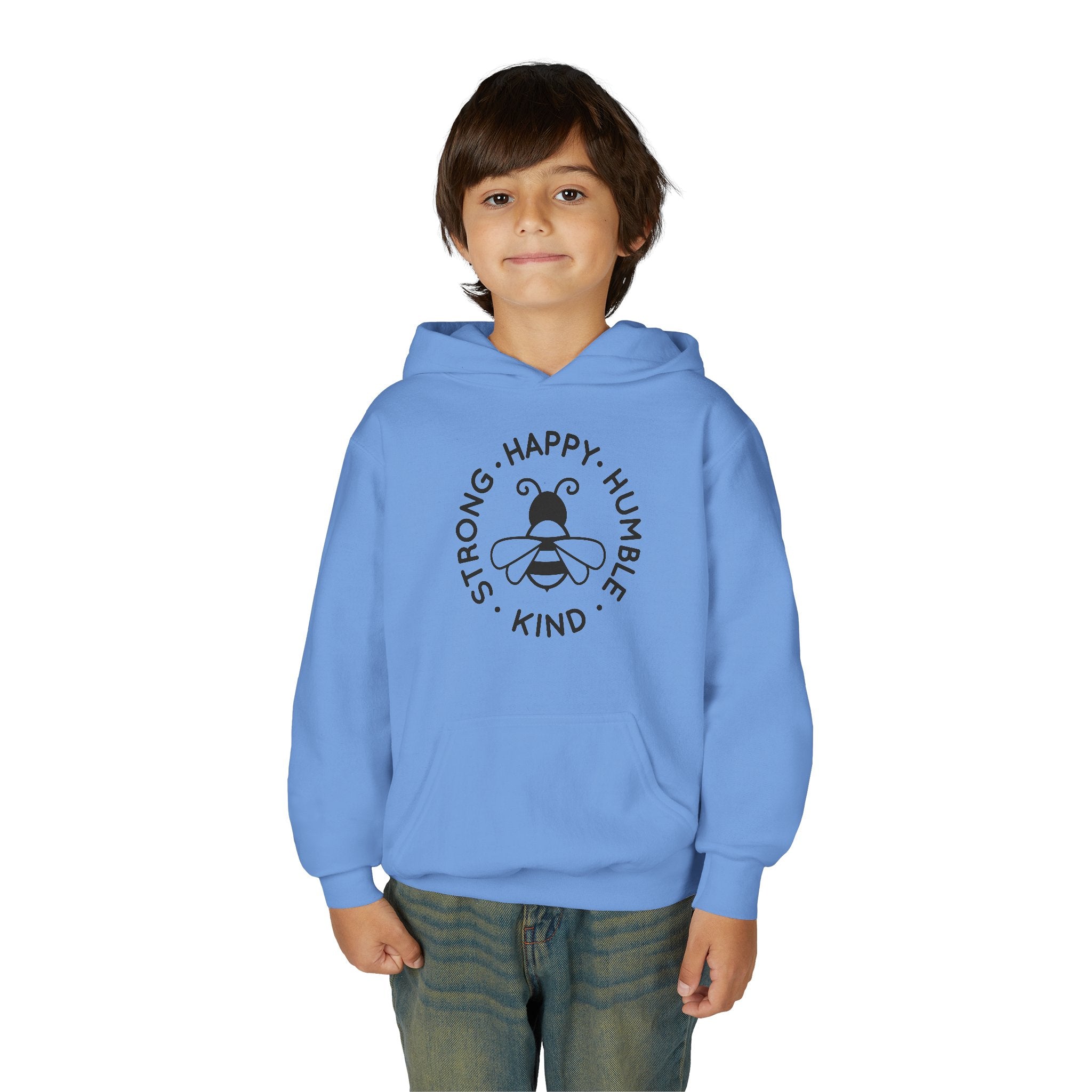 Unisex Kid's "Strong Happy Humble Kind" Hoodie