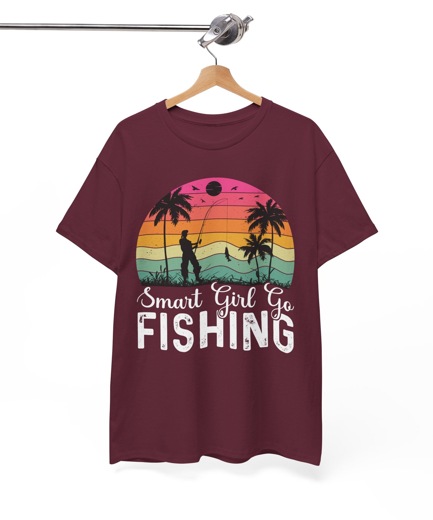 Retro Fisherwoman Graphic Shirt | Gallory Hive