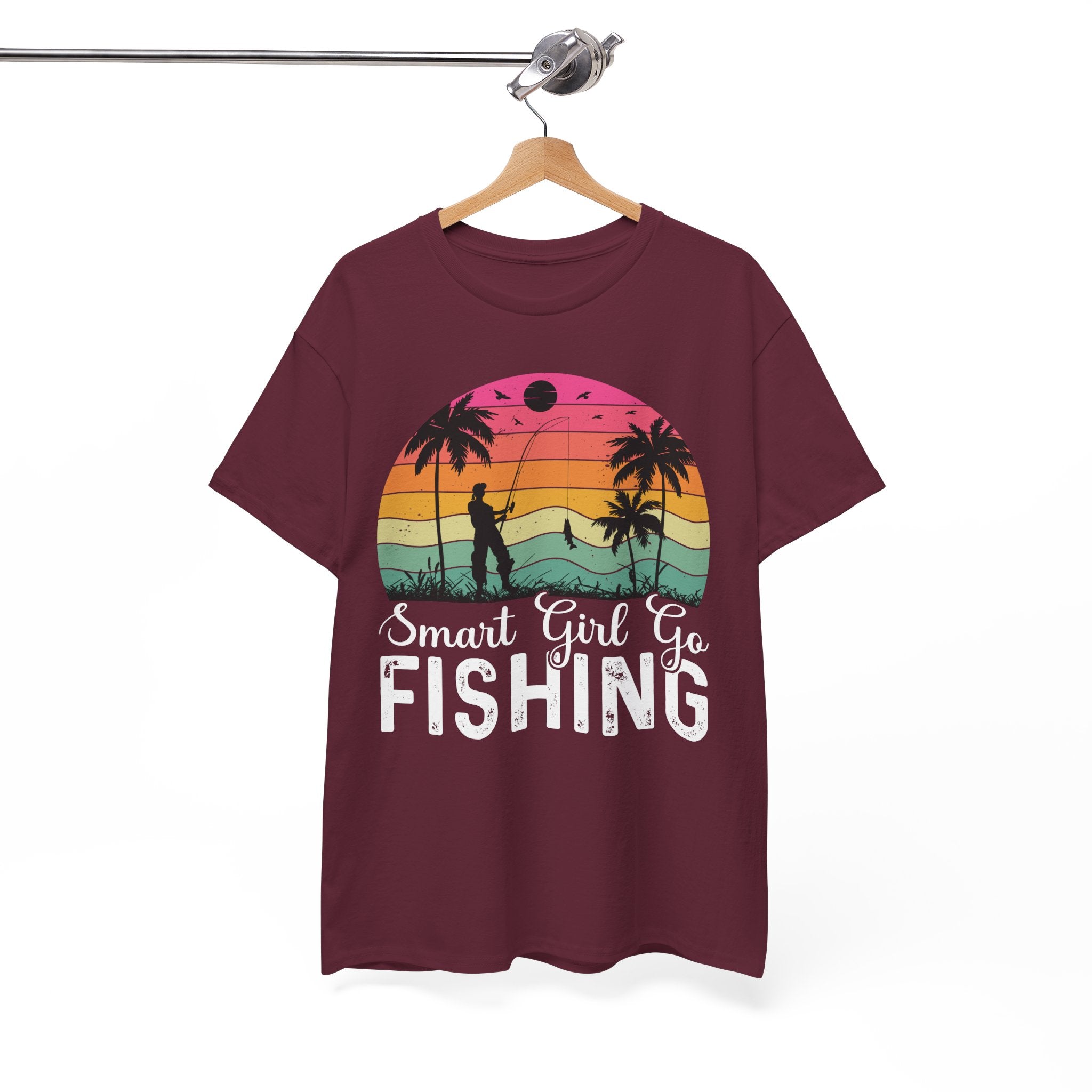 Retro Fisherwoman Graphic Shirt | Gallory Hive