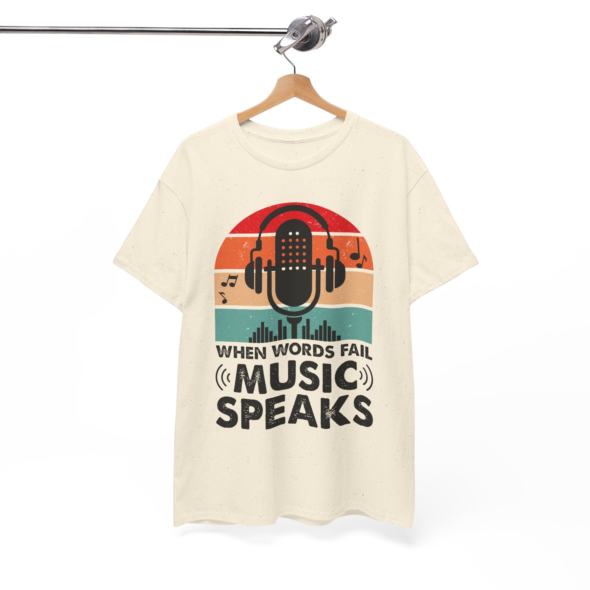 Vintage Audio Tee – Music Lover Style