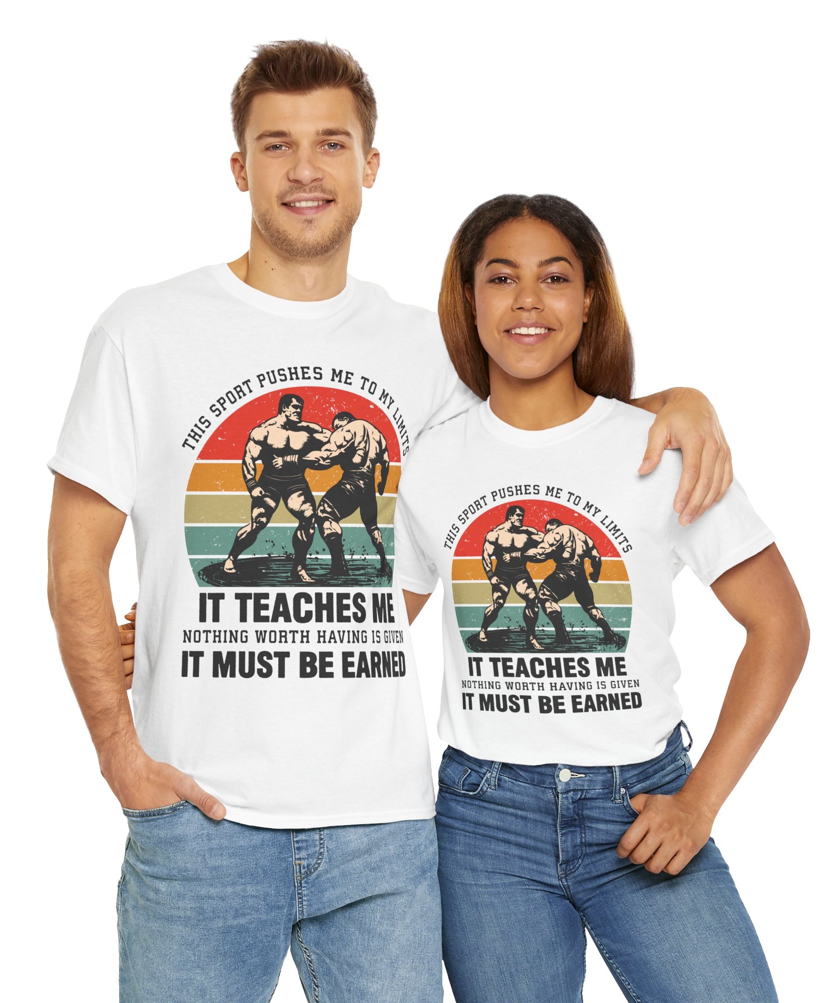 Retro Wrestling Humor T-Shirt