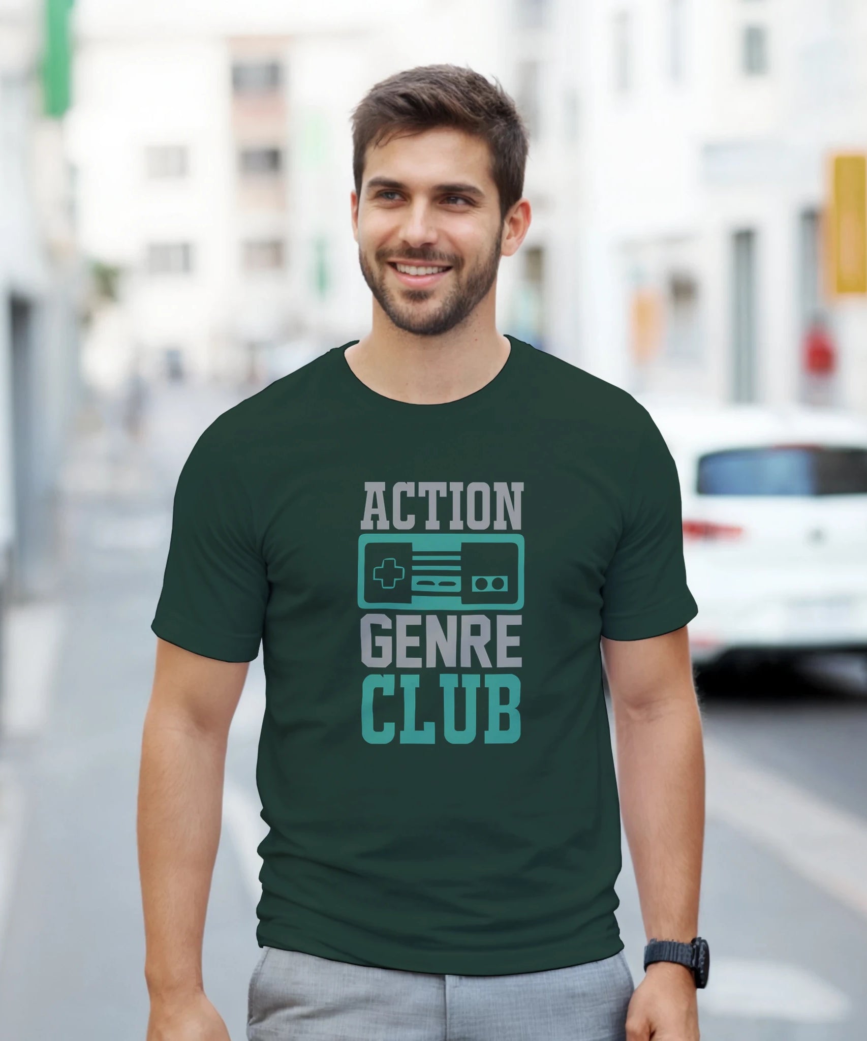 Unisex Action Gaming T-Shirt – Retro Style | Gallory Hive