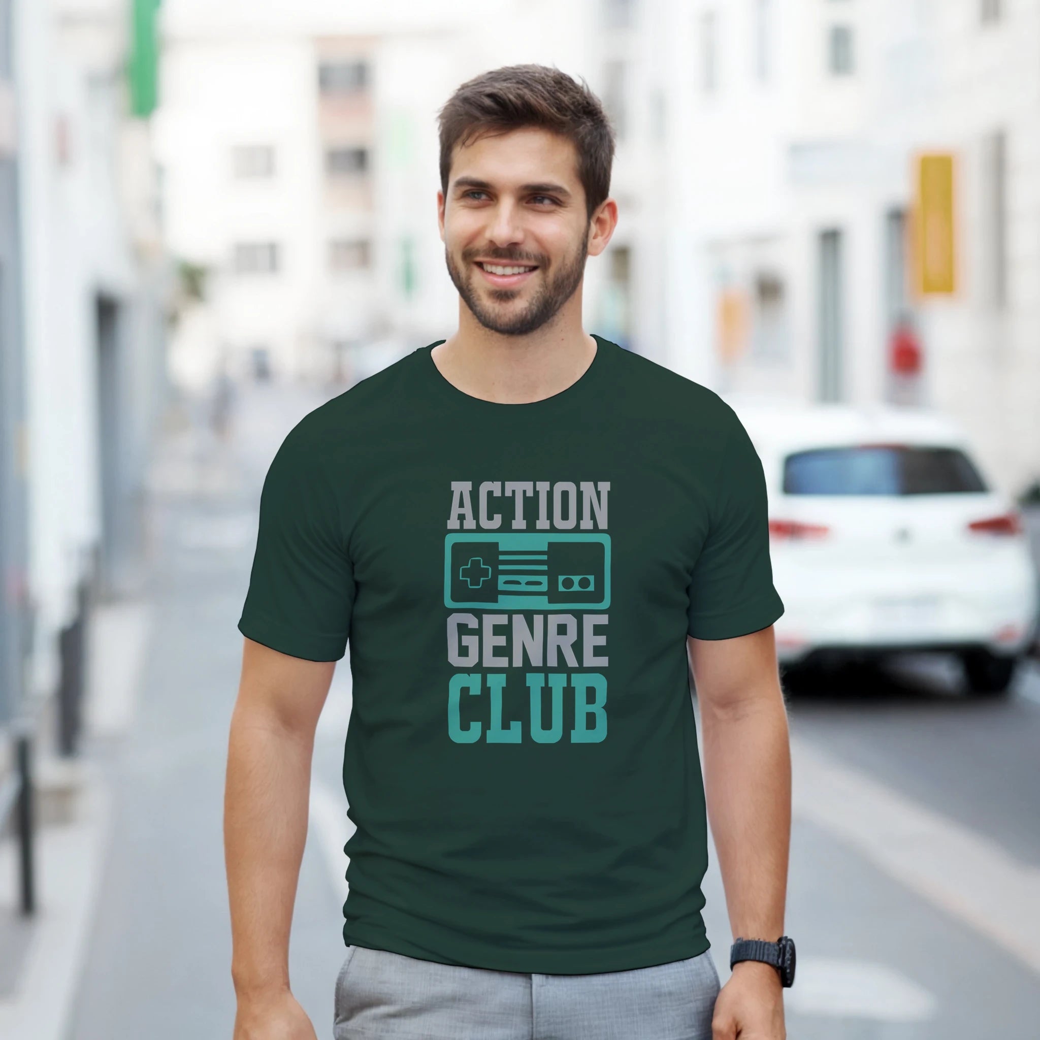 Unisex Action Gaming T-Shirt – Retro Style | Gallory Hive