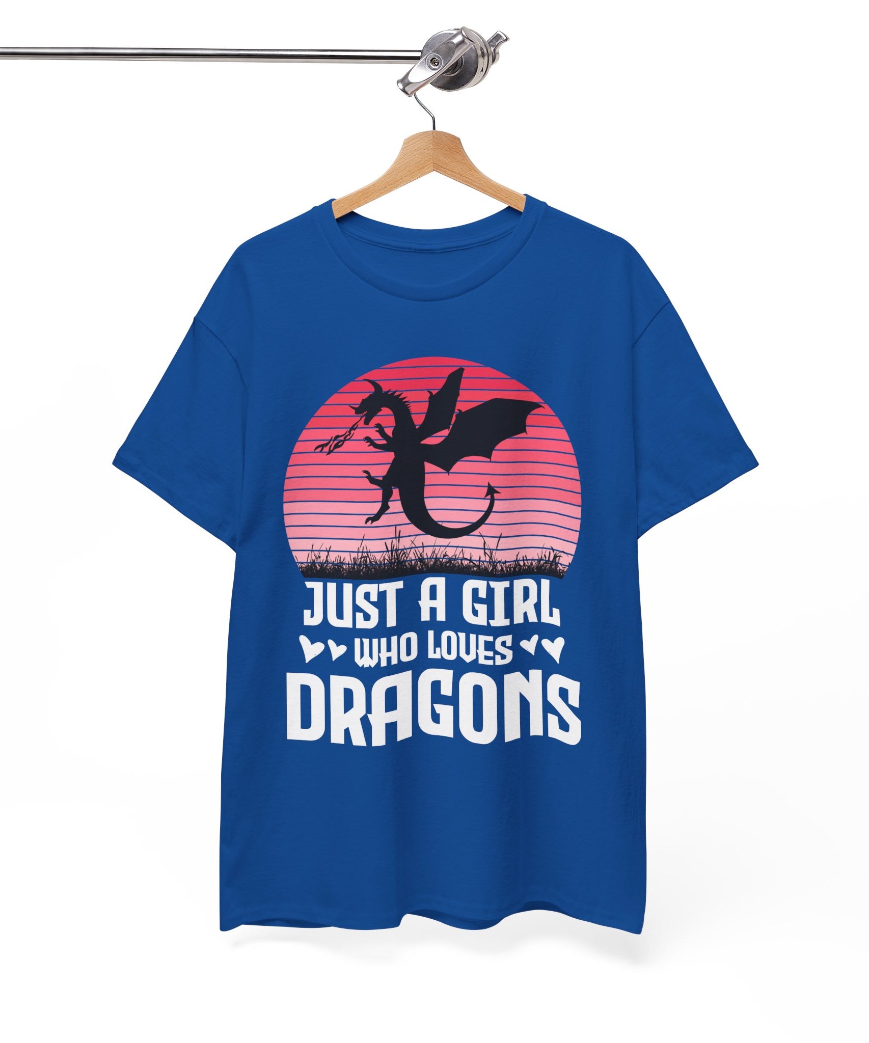 Retro Fire-Breathing Dragon Tee