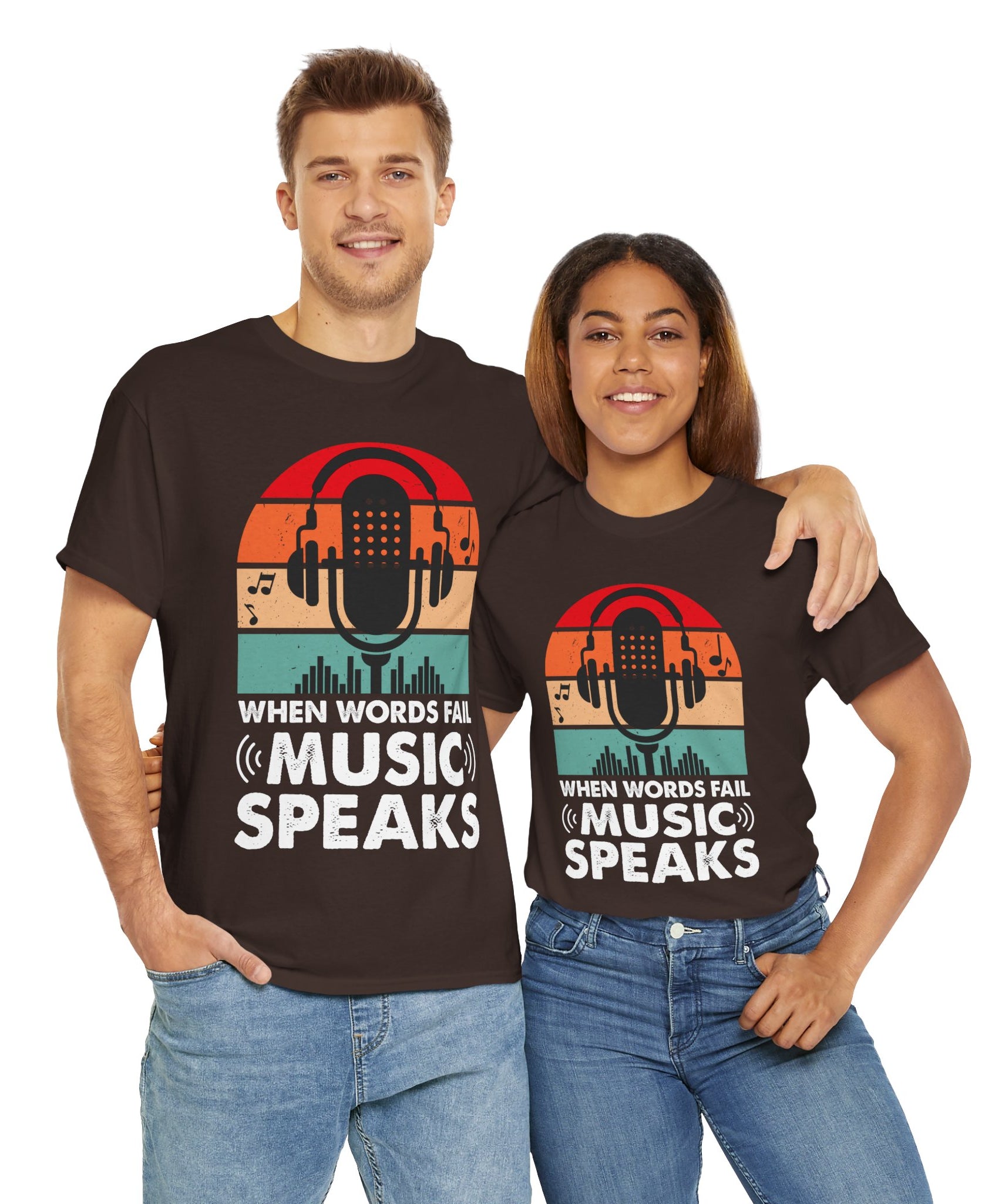 Vintage Audio Tee – Music Lover Style