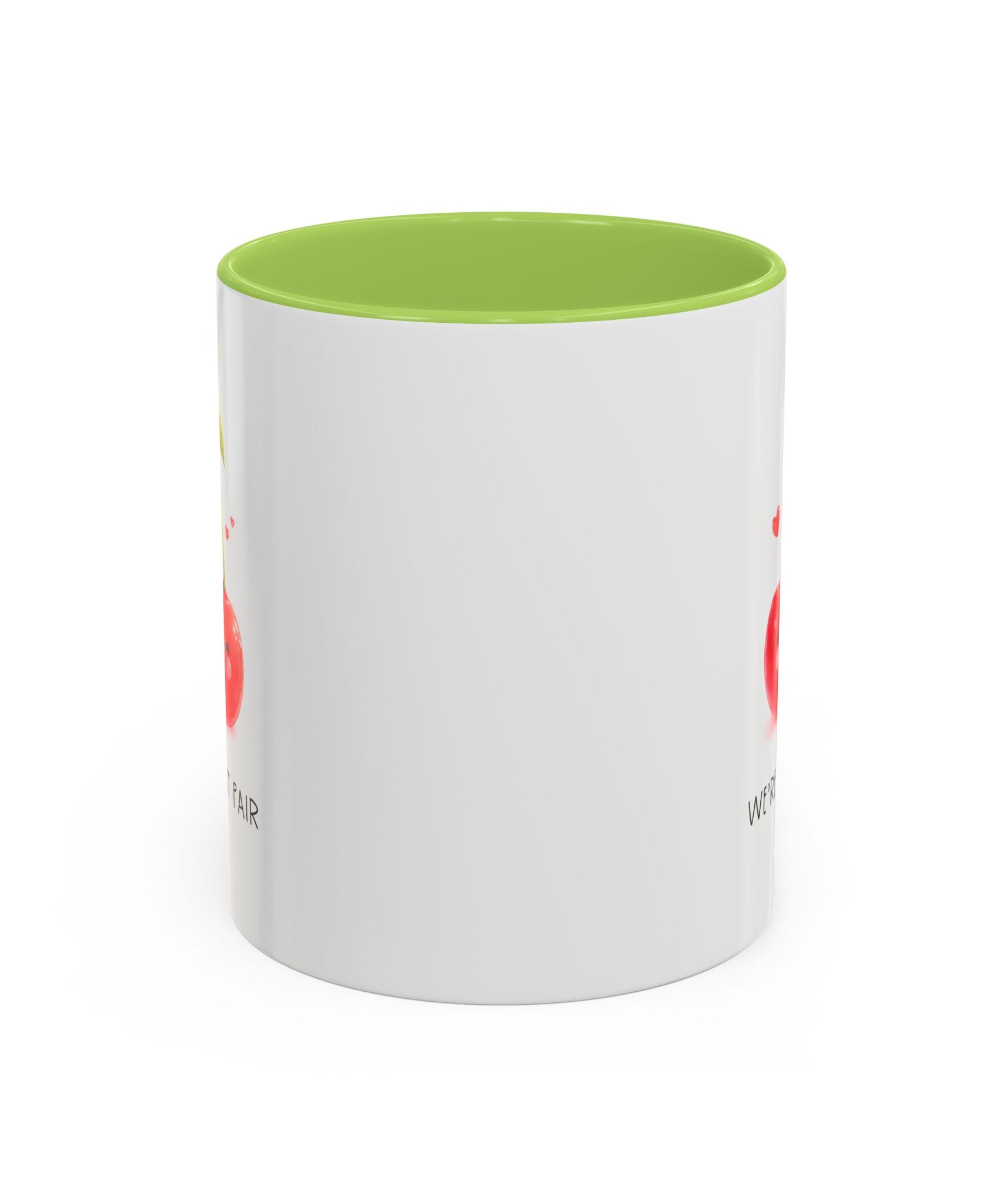 Funny Cherry Couple Ceramic Coffee Mug | Gallory Hive