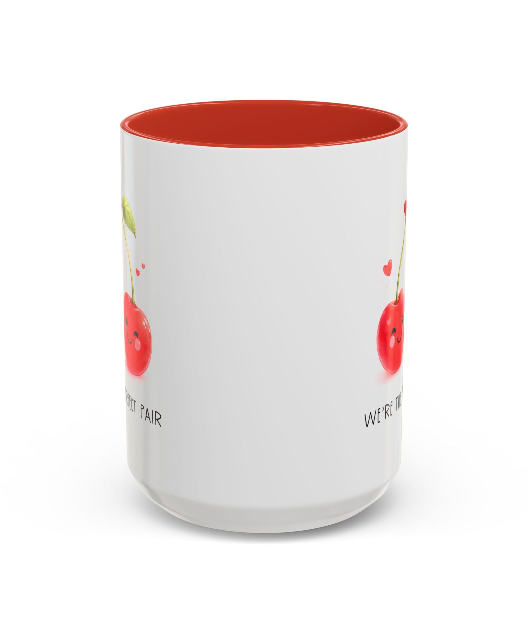 Funny Cherry Couple Ceramic Coffee Mug | Gallory Hive