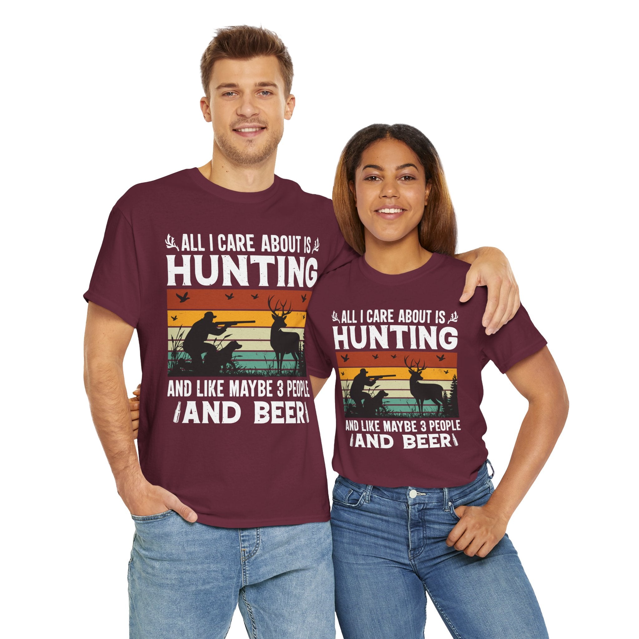 Hunting Lover T-Shirt - Vintage Design
