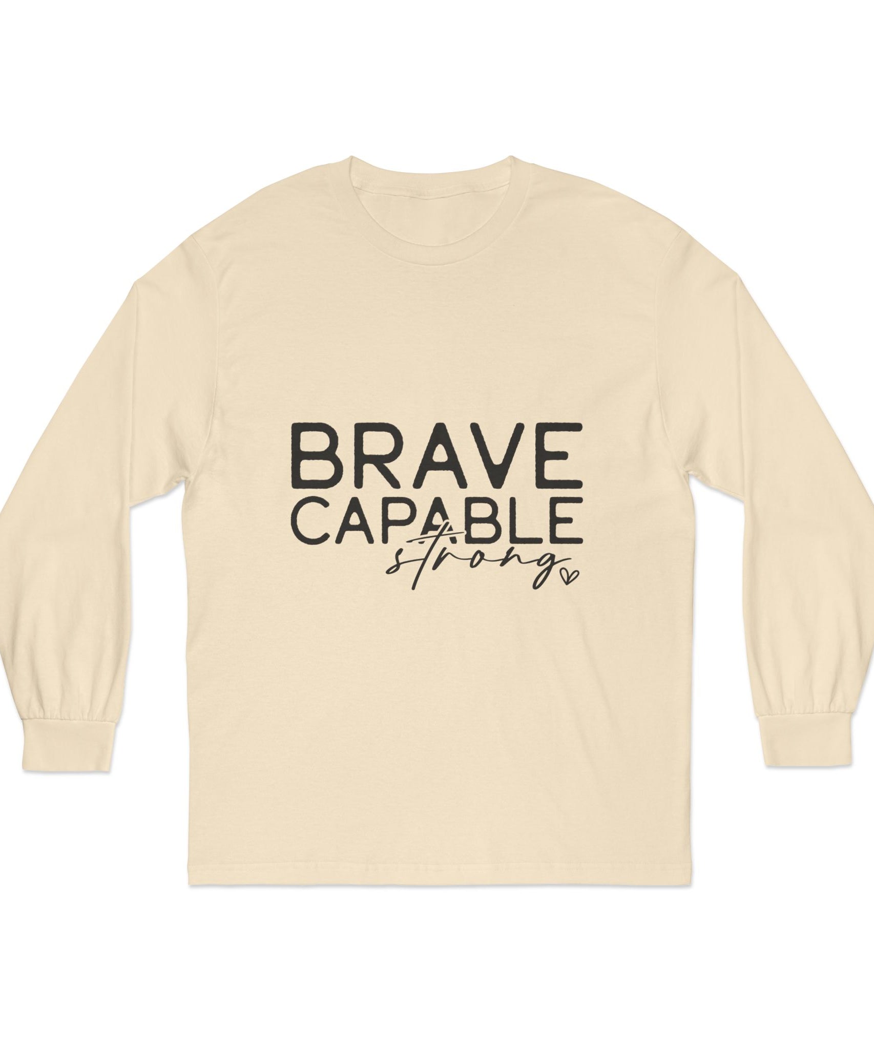 Unisex Motivational Shirt – Brave & Capable Tee | Gallory Hive