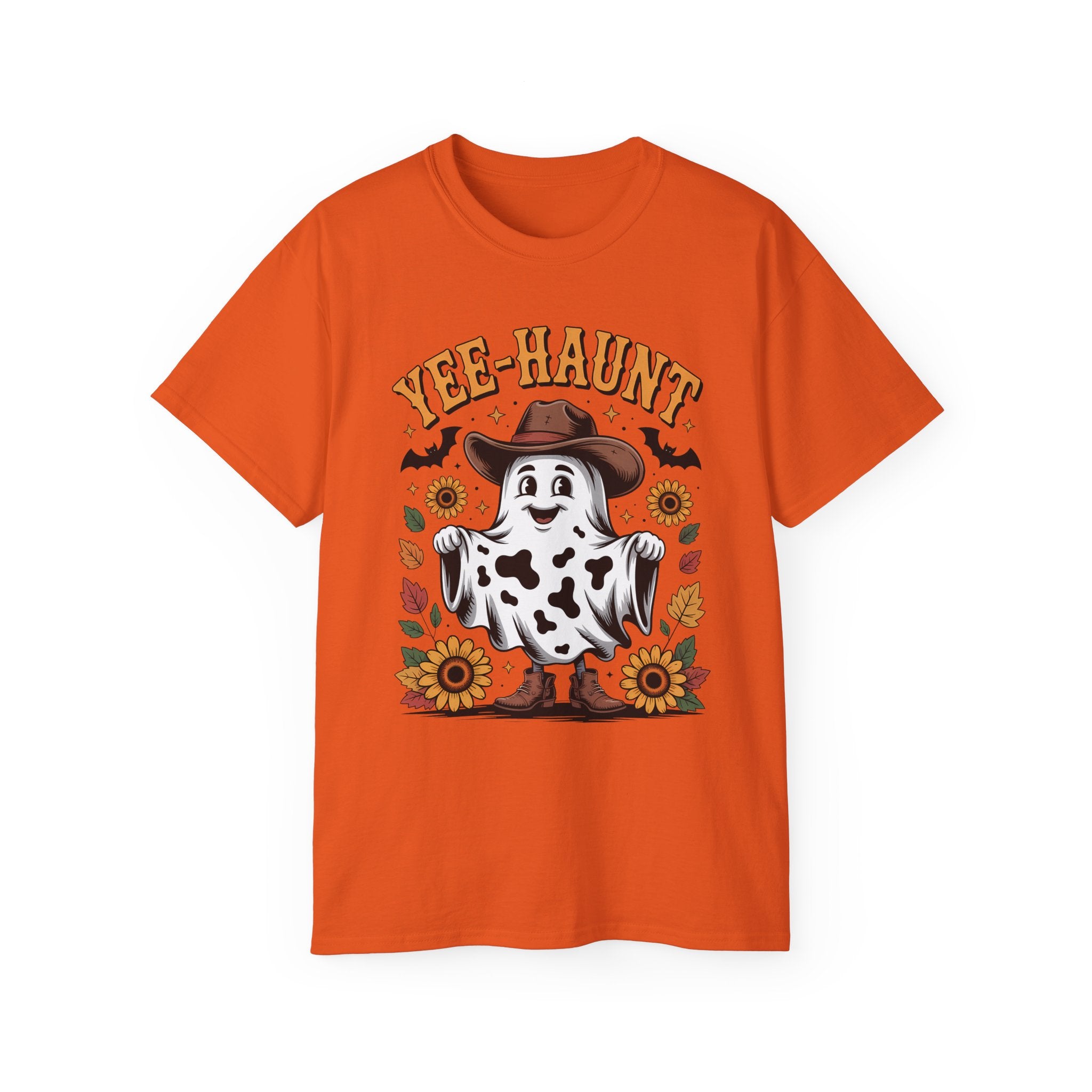 Spooky Style Cowboy Ghost T-Shirt | Gallory Hive