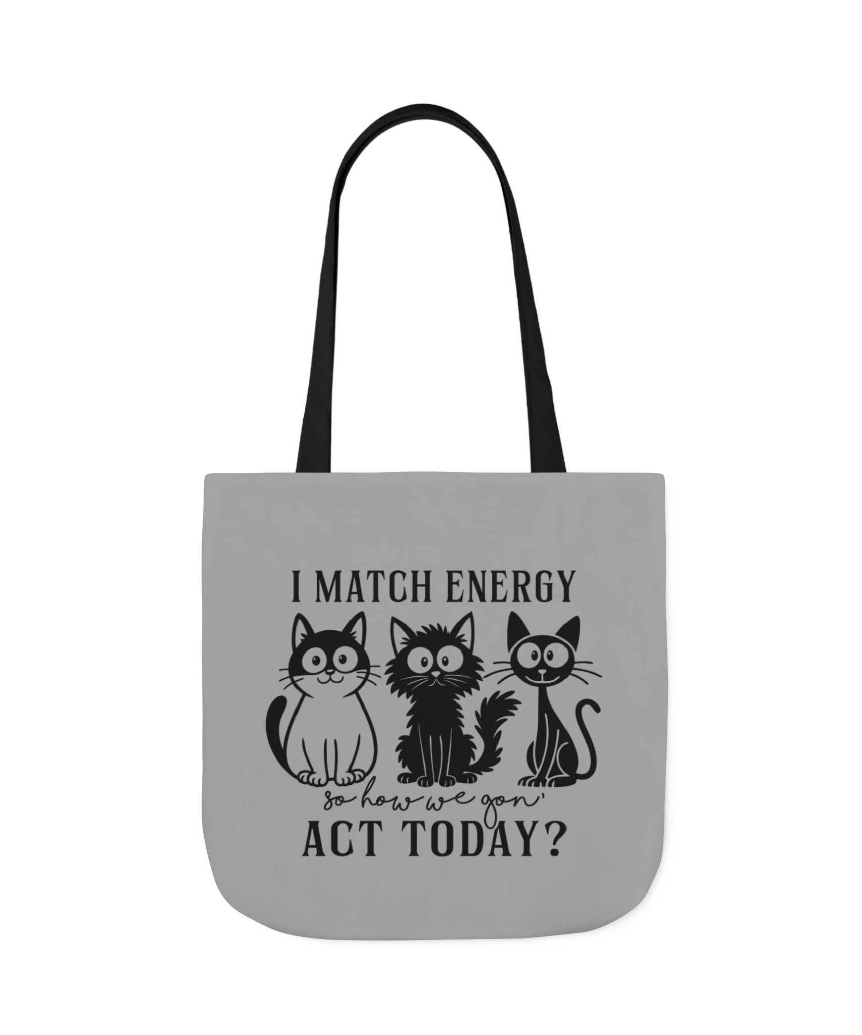 Gift for Cat Lovers – Light Grey Tote Bag