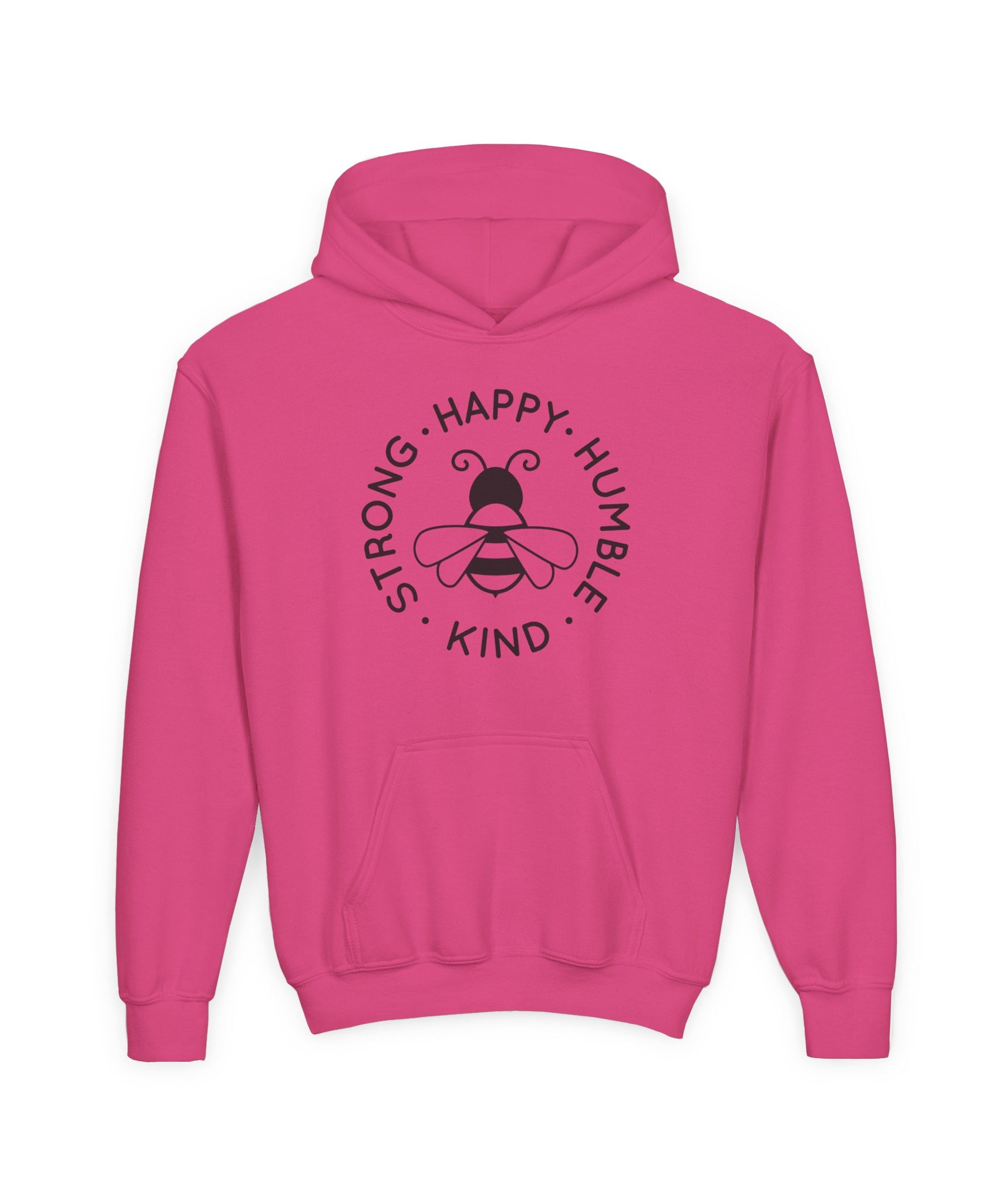 Unisex Kid's "Strong Happy Humble Kind" Hoodie