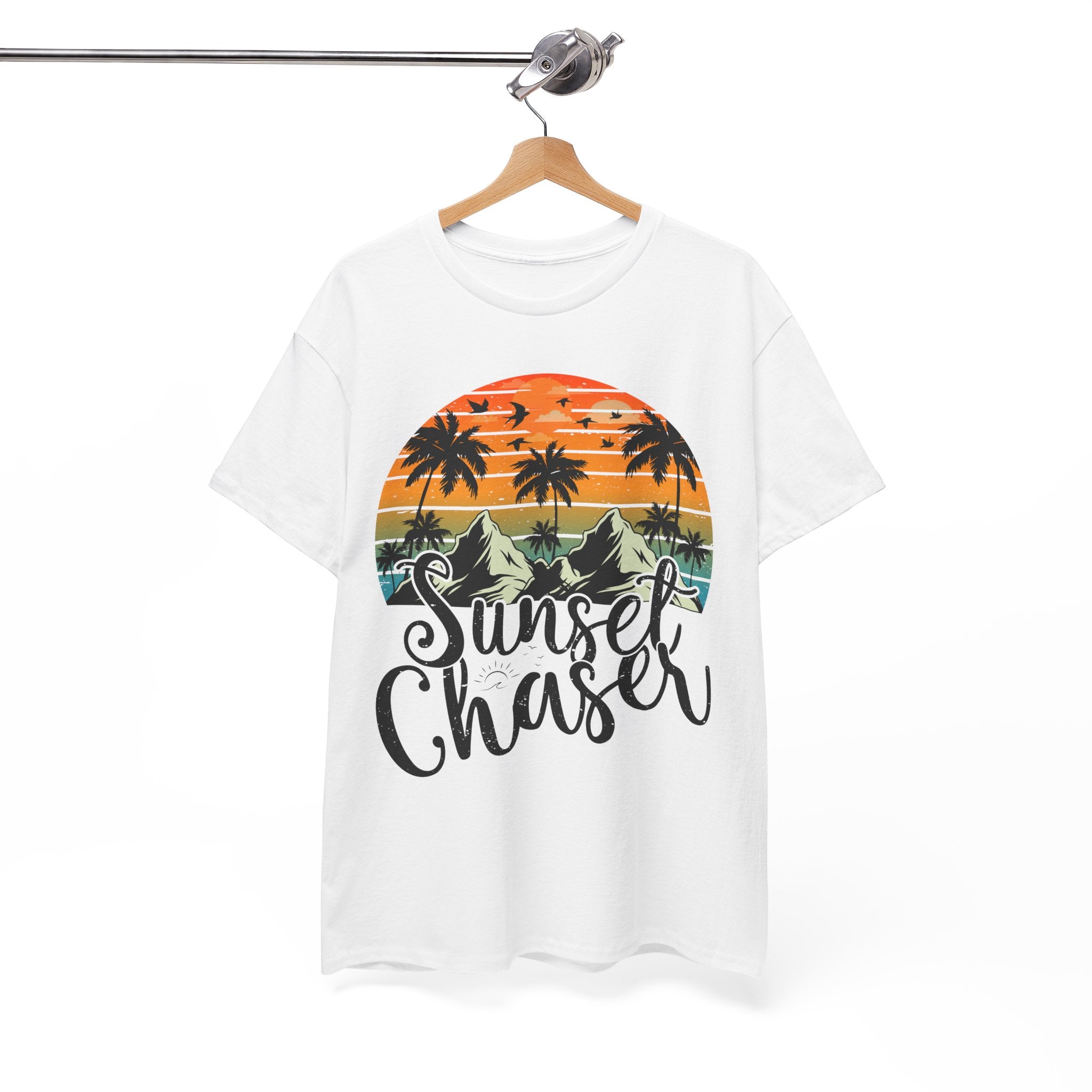 Sunset Surf Tee – Tropical & Mountain Vibes | Gallory Hive