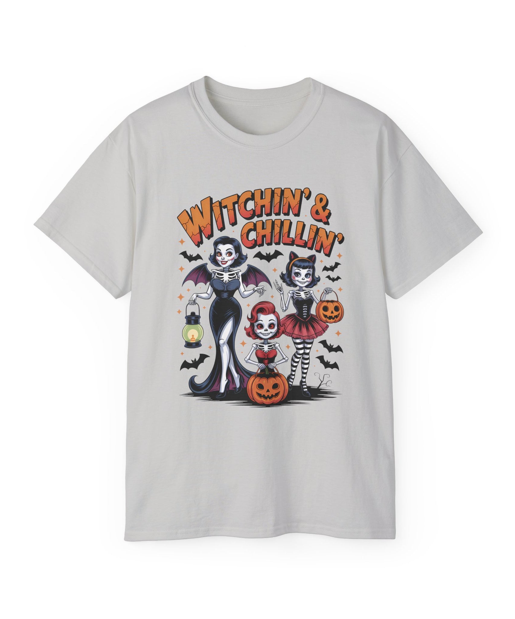 Retro Spooky Girls Halloween Tee | Gallory Hive
