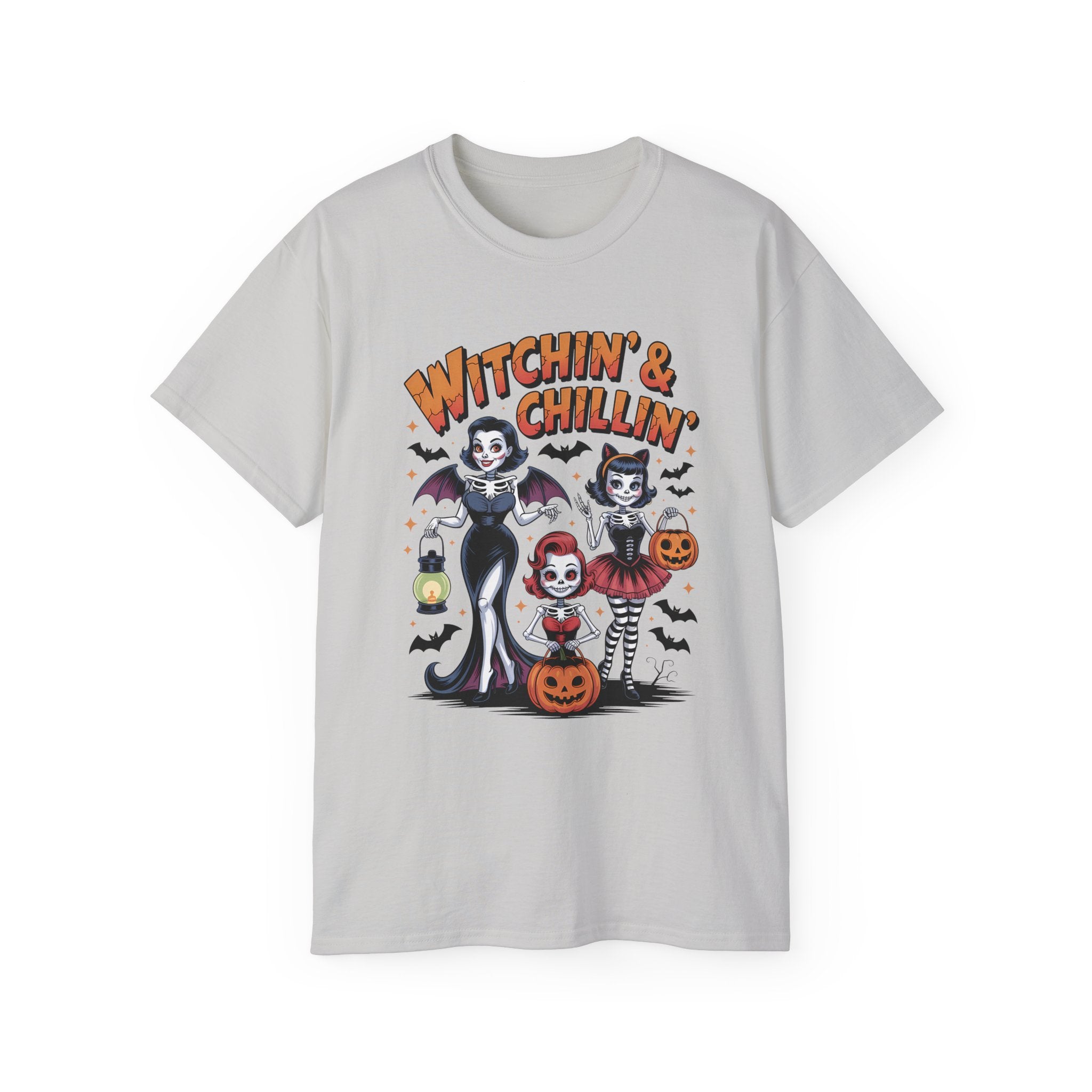 Retro Spooky Girls Halloween Tee | Gallory Hive