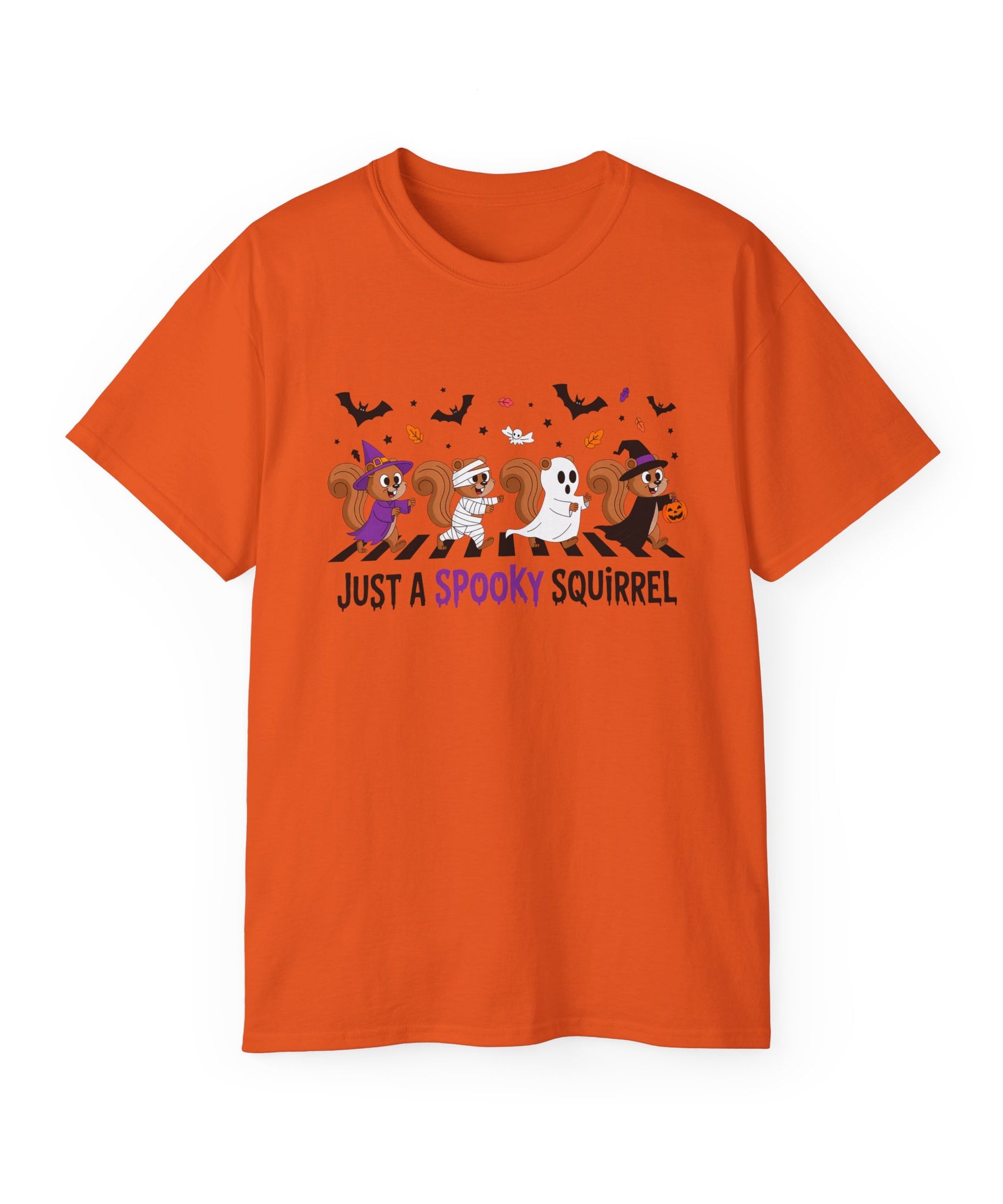 Spooky Squirrel Halloween Tee Design