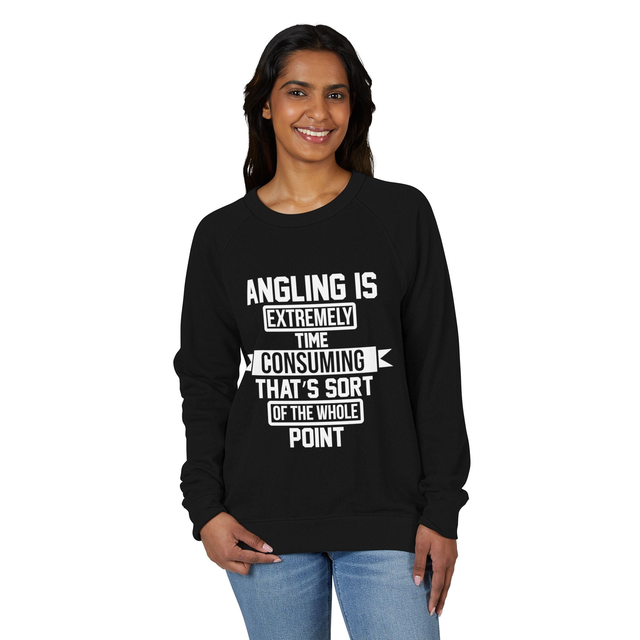 Crewneck Sweatshirt – Angling Quote for Fishers | Gallory Hive