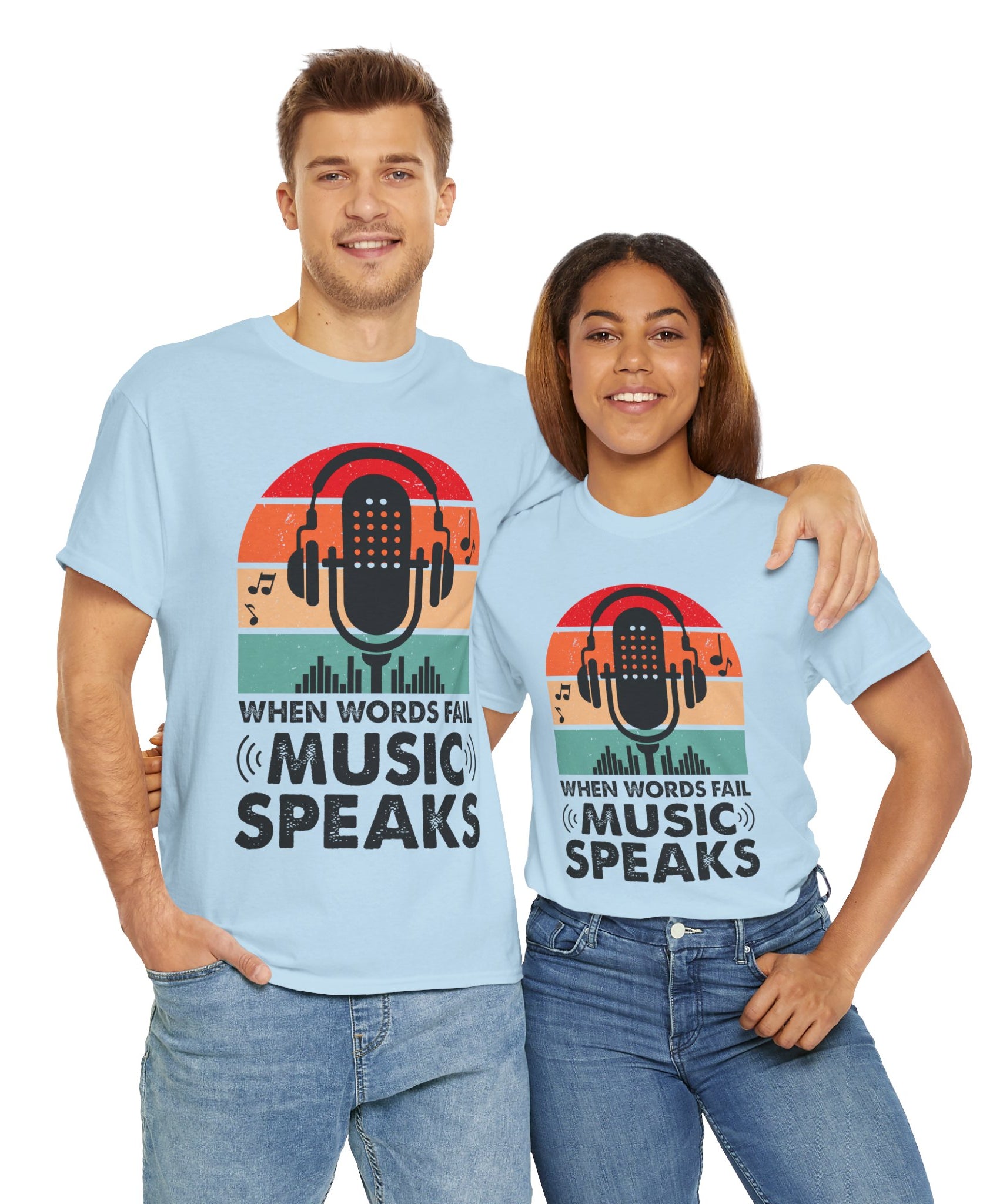 Vintage Audio Tee – Music Lover Style