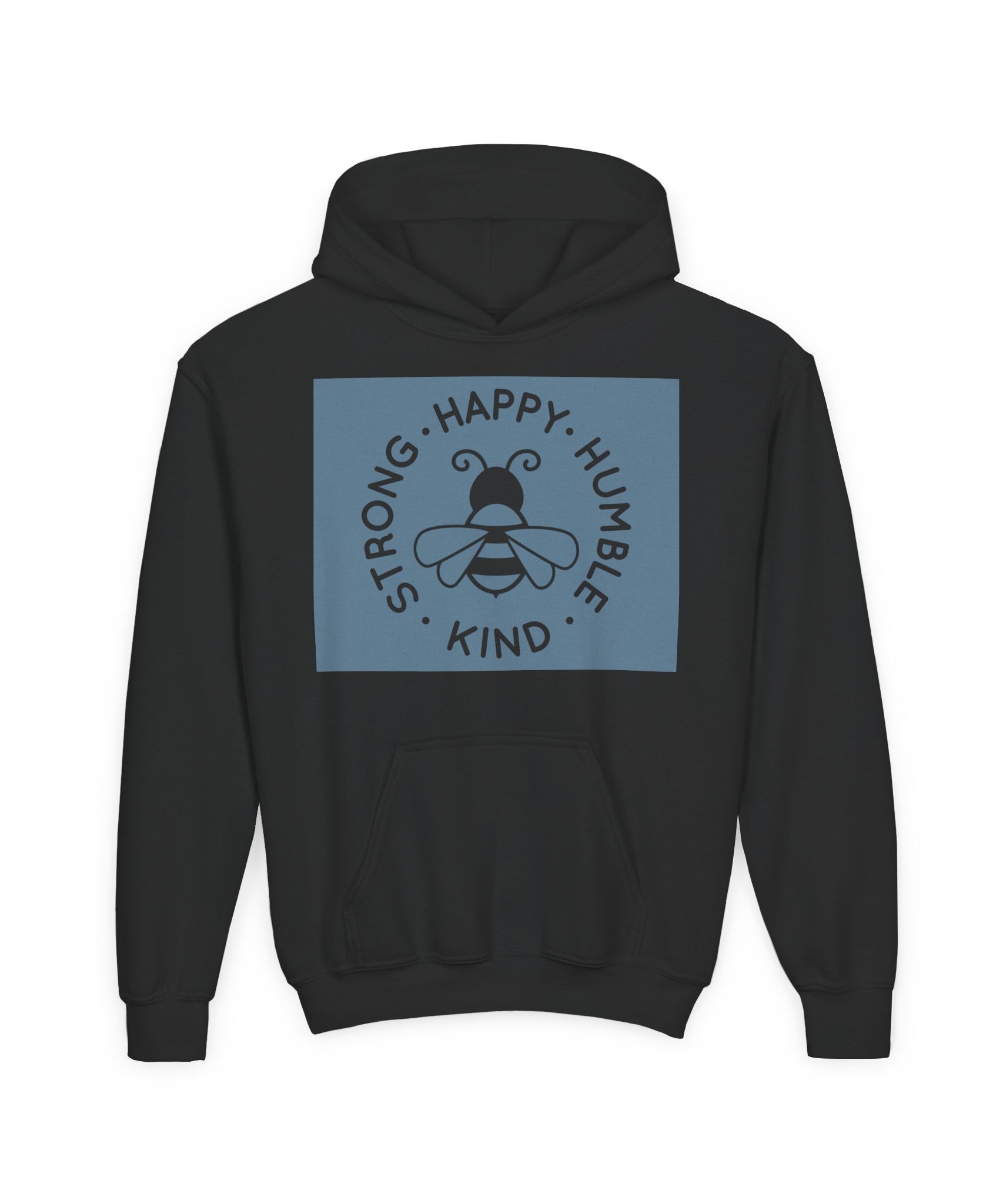 Unisex Kid's "Strong Happy Humble Kind" Hoodie