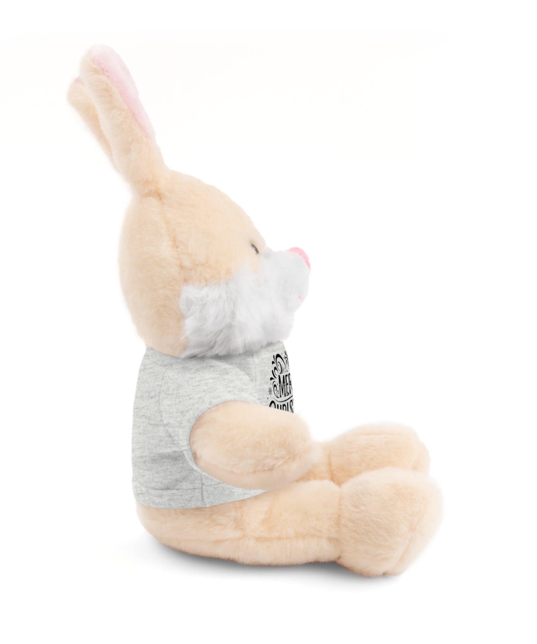 Festive Merry Christmas Stuffed Bunny | Gallory Hive