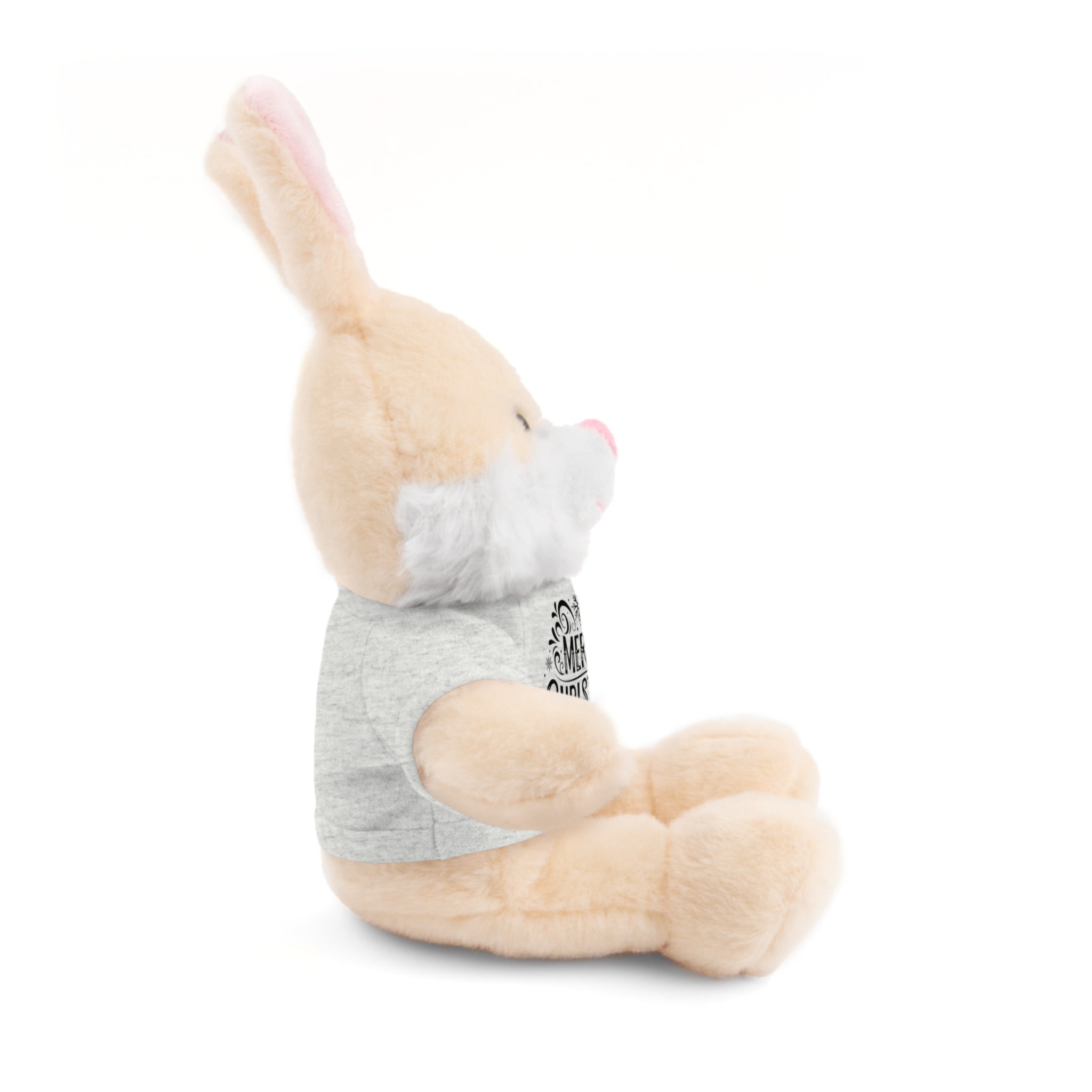 Festive Merry Christmas Stuffed Bunny | Gallory Hive