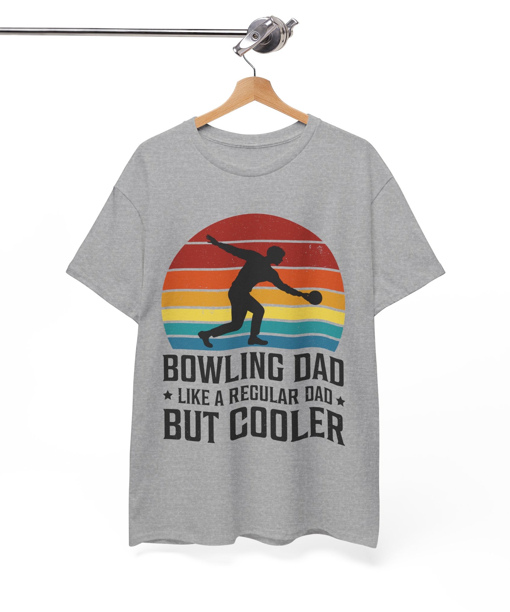 Retro Bowling Dad Tee - Unique Father's Day Gift