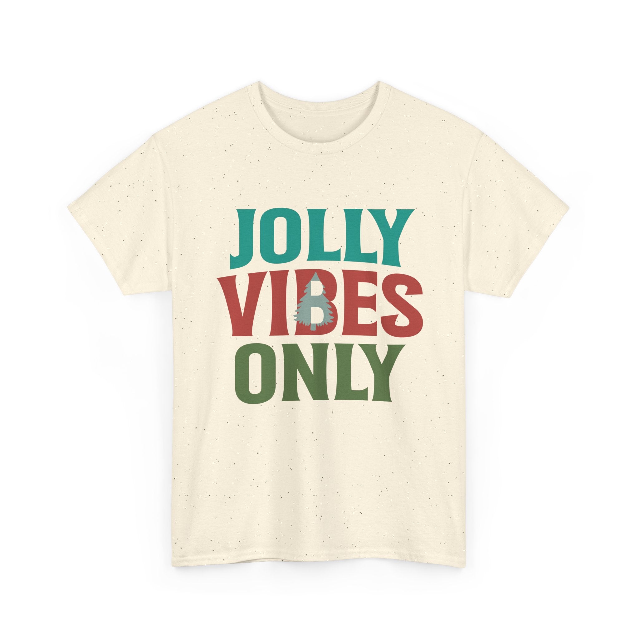 Festive Jolly Vibes Christmas T-Shirt | Gallory Hive